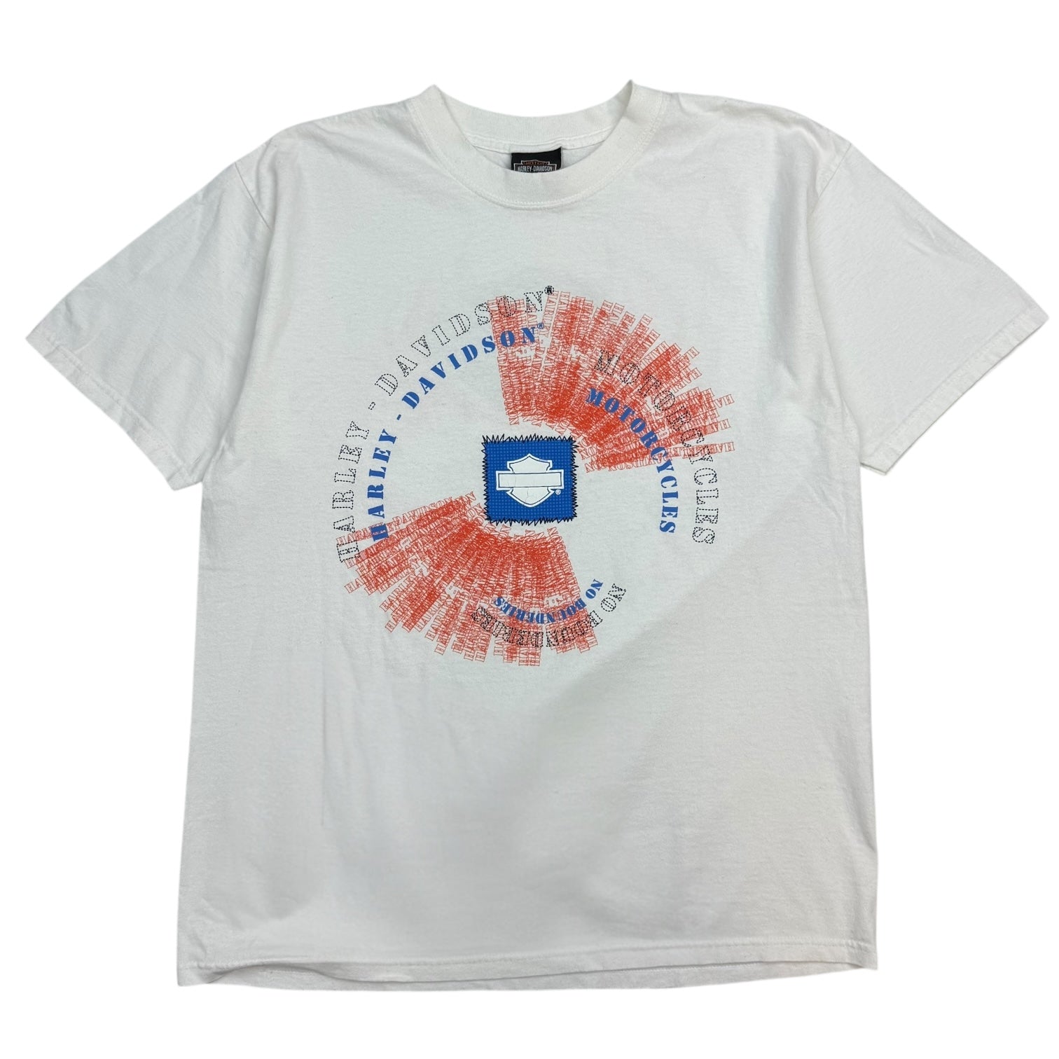 Vintage Harley Davidson Of Playa Del Carmen Tee White