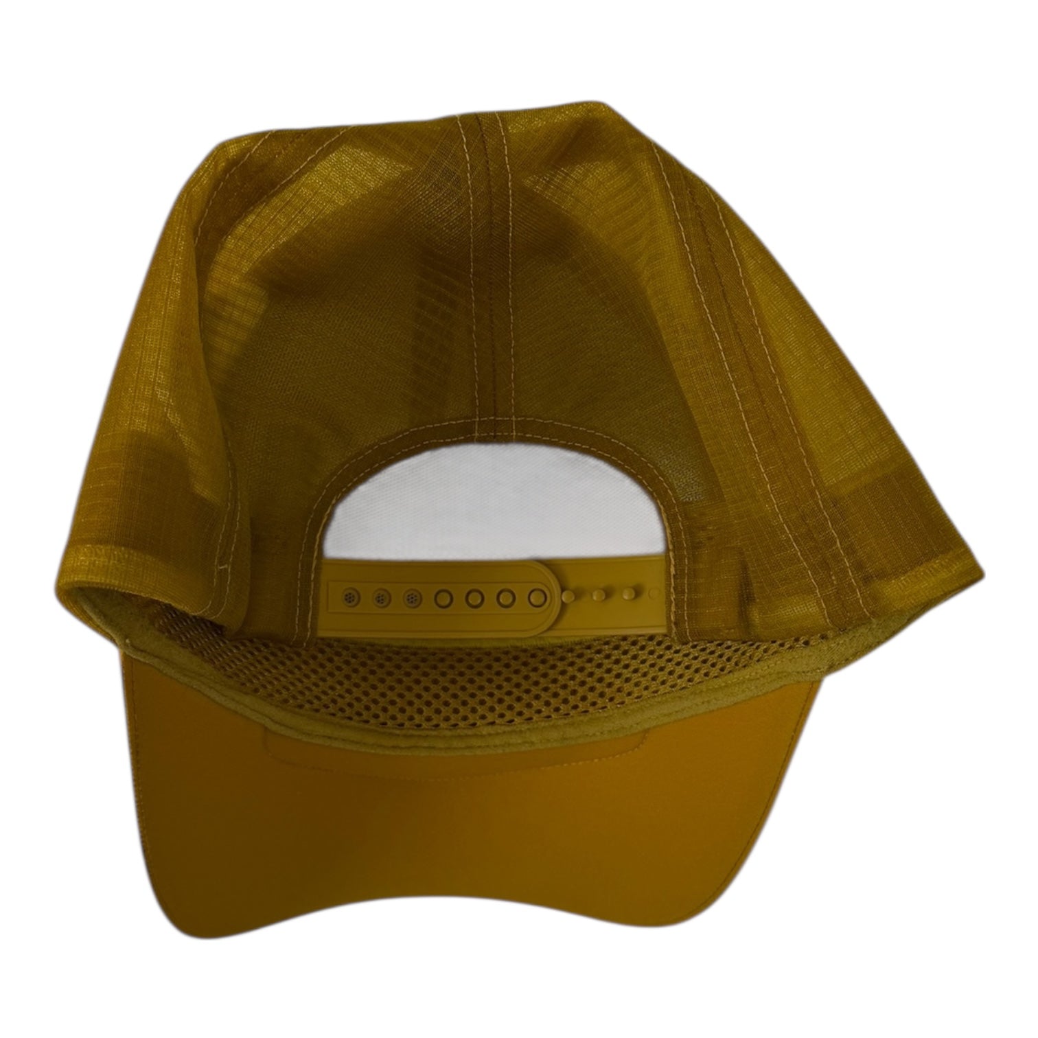 Arcteryx Curved Brim Strap-back Trucker Hat Yellow