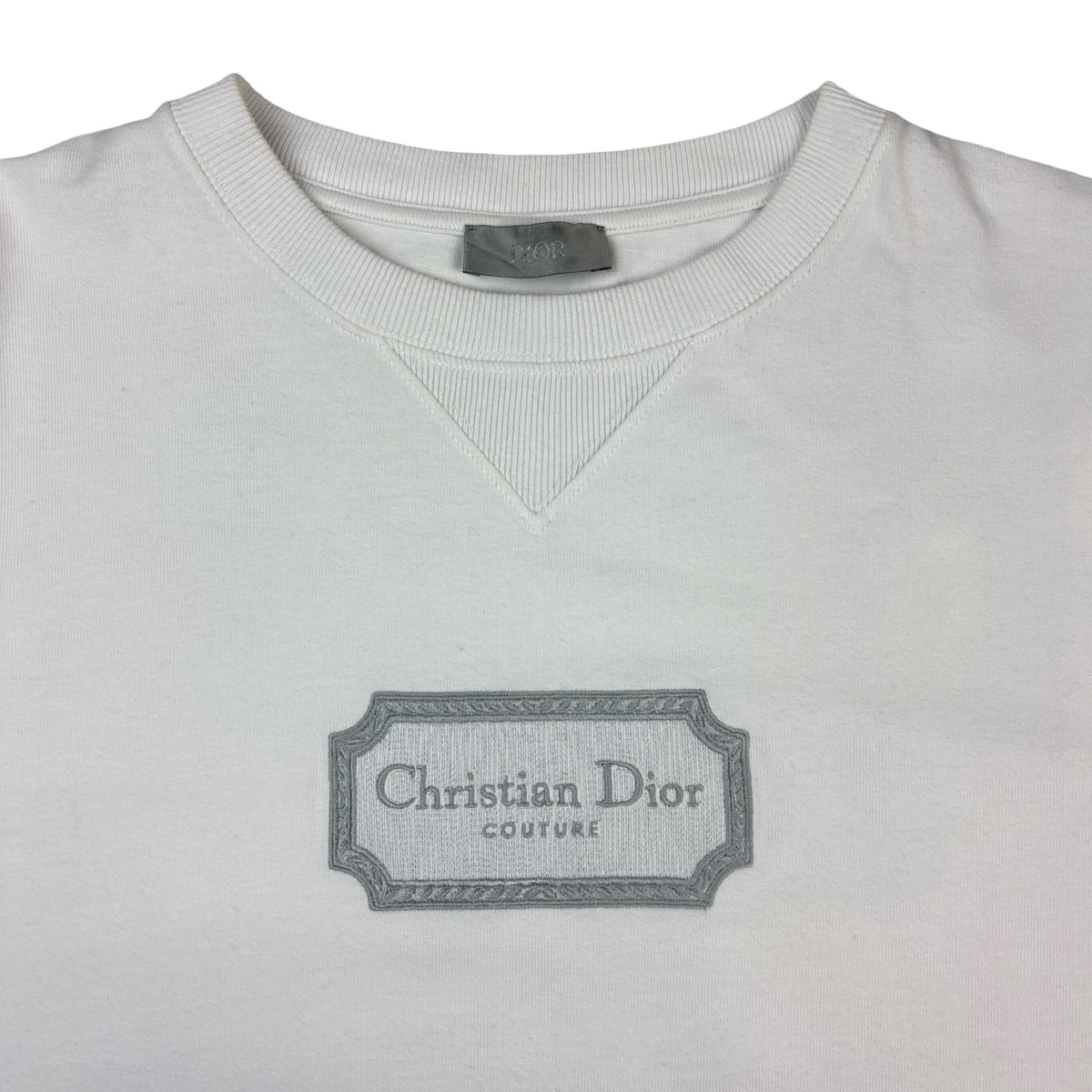 Christian Dior Couture Relaxed-Fit T-Shirt White