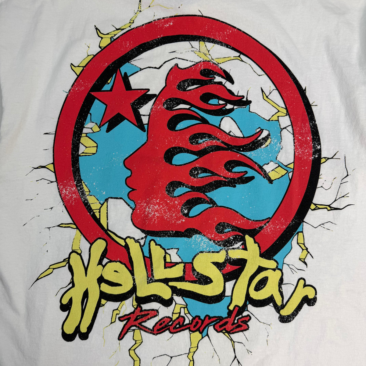 Hellstar Heaven On Earth Tee White