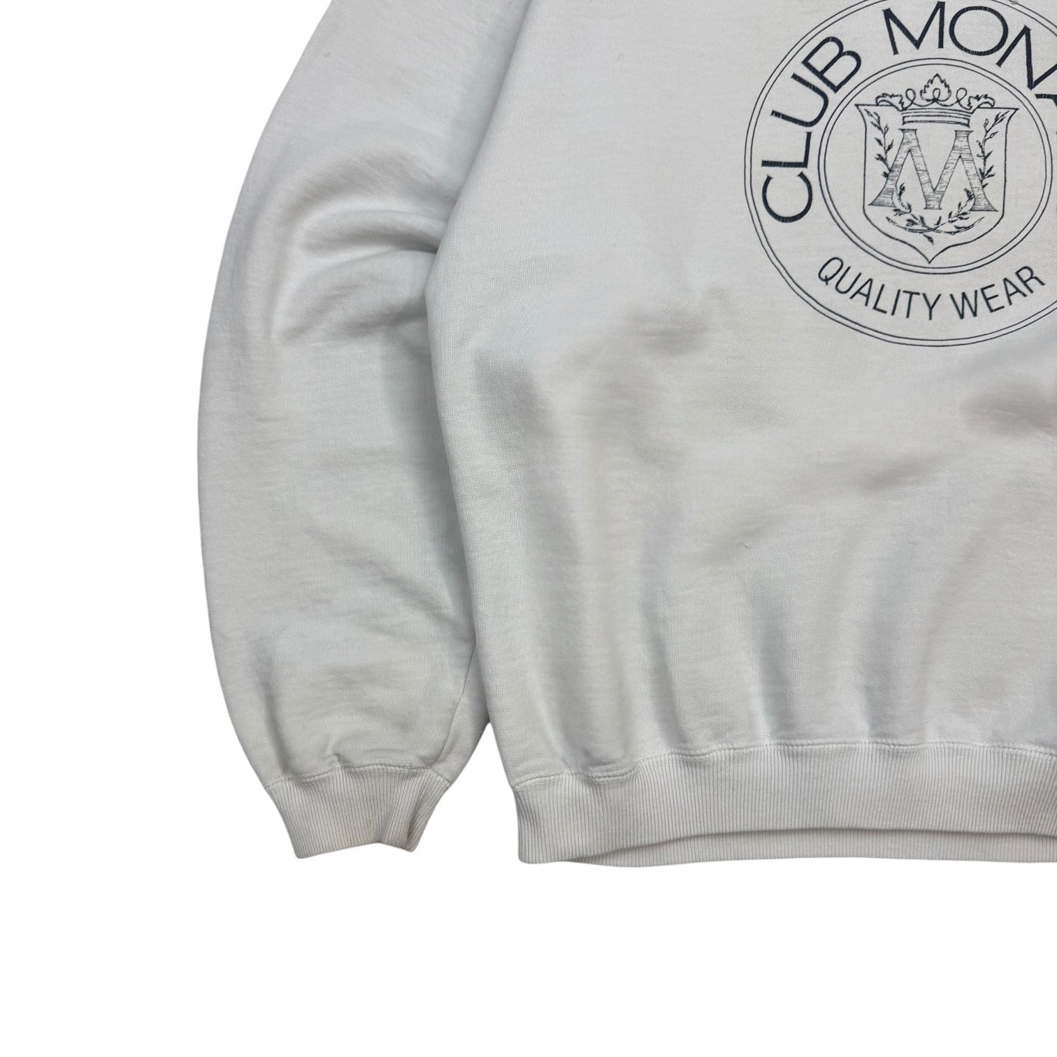 Vintage Club Monaco Crewneck White