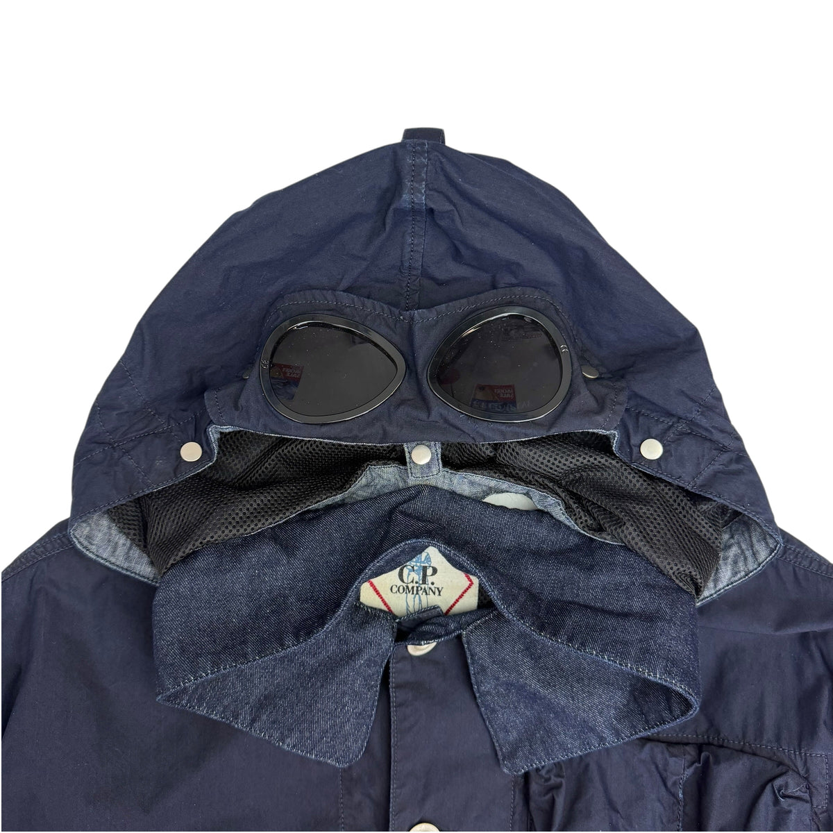 C.P. Company 50 Fili Multipocket Goggle Jacket Indigo