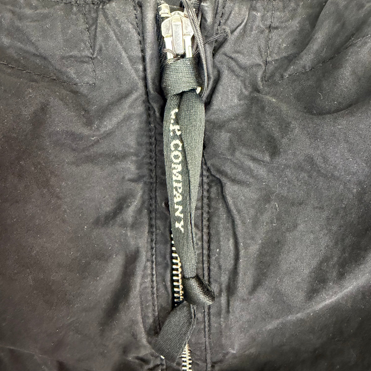 C.P. Company Micro-Reps Hooded Lens Overshirt Black