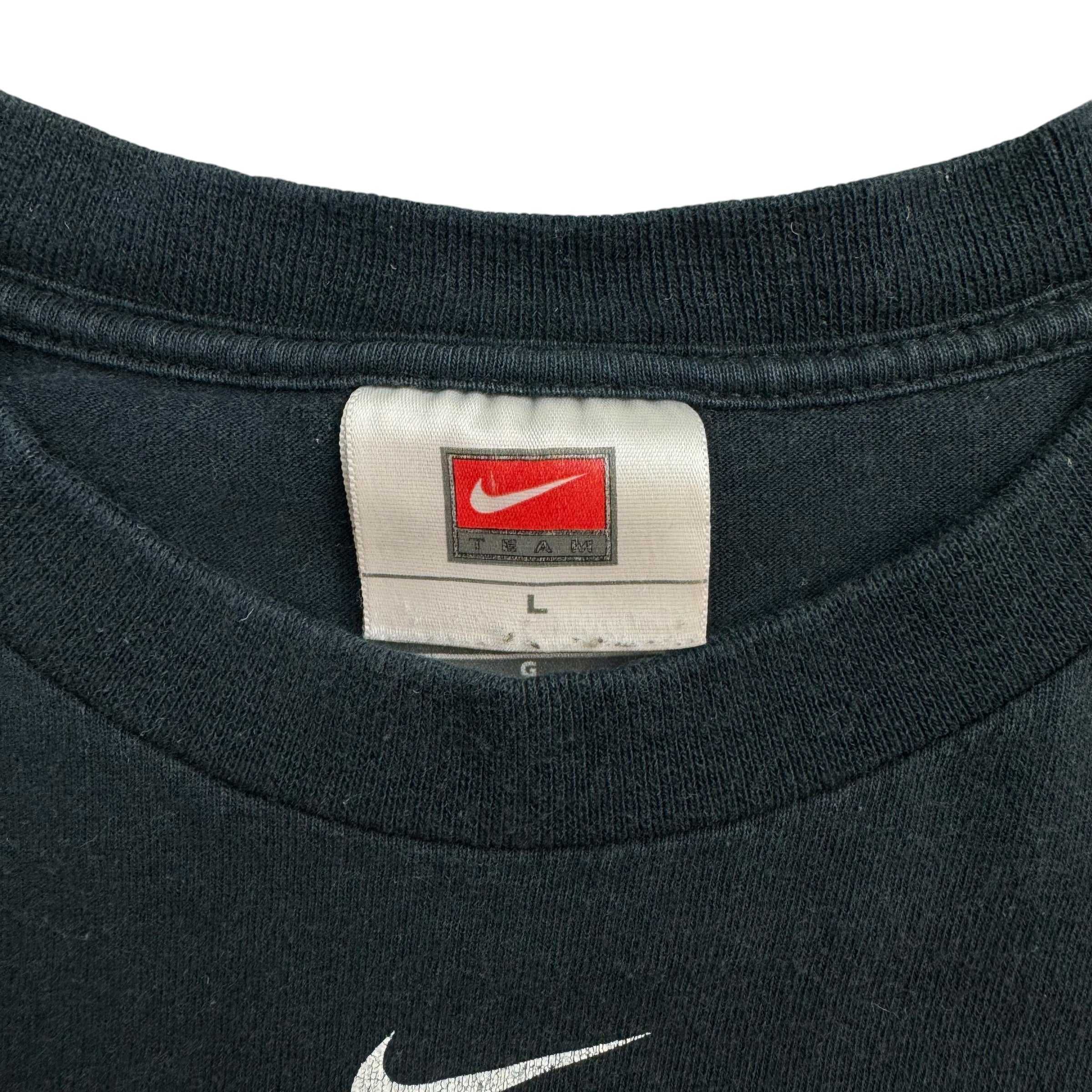 Vintage Nike Mid Swoosh Chicago Whitesox Tee Black