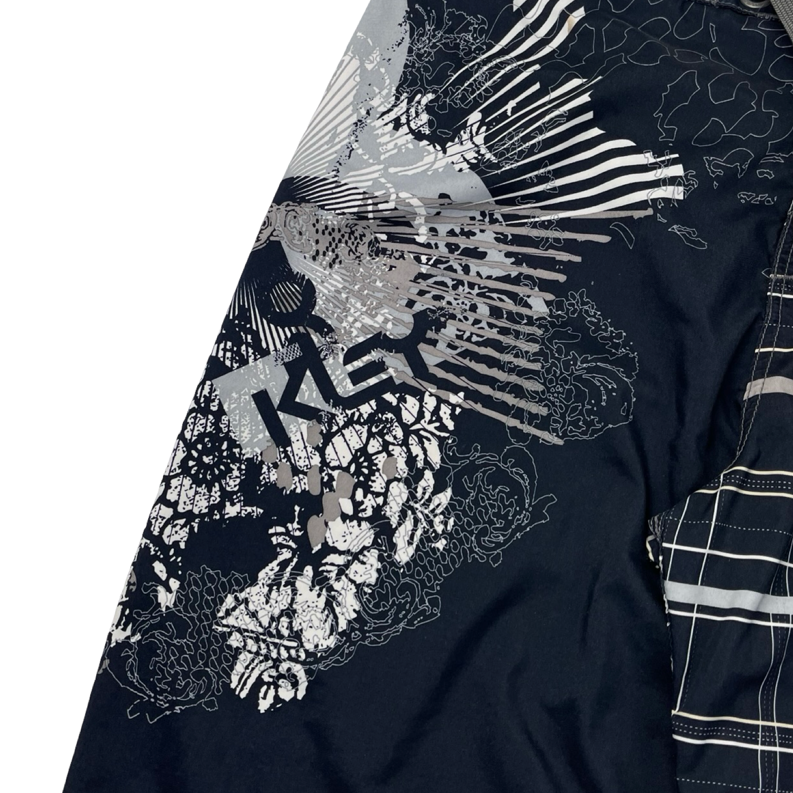 Vintage Y2K Oakley Patterned Board Shorts