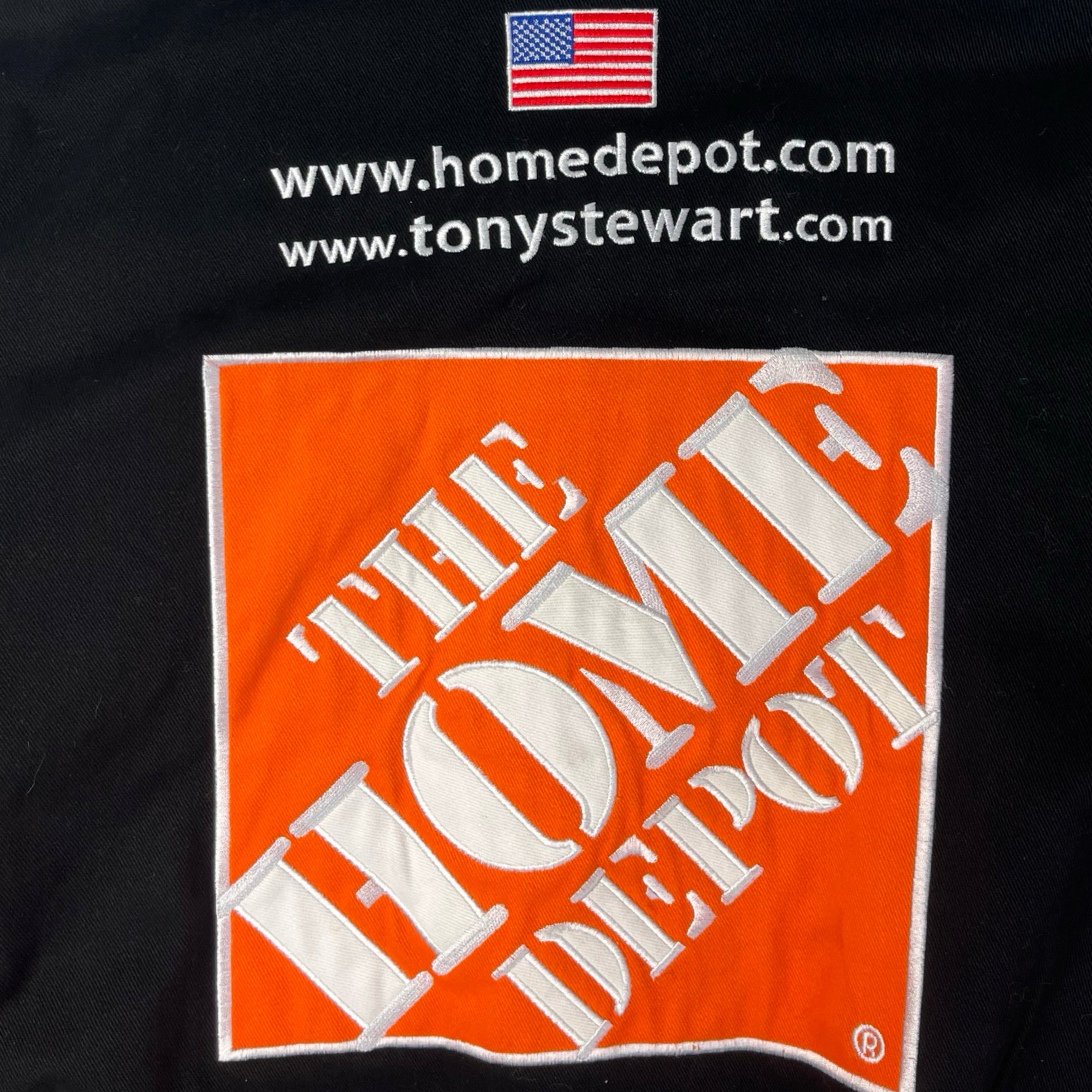 Vintage Tony Stewart Home Depot NASCAR Racing Jacket