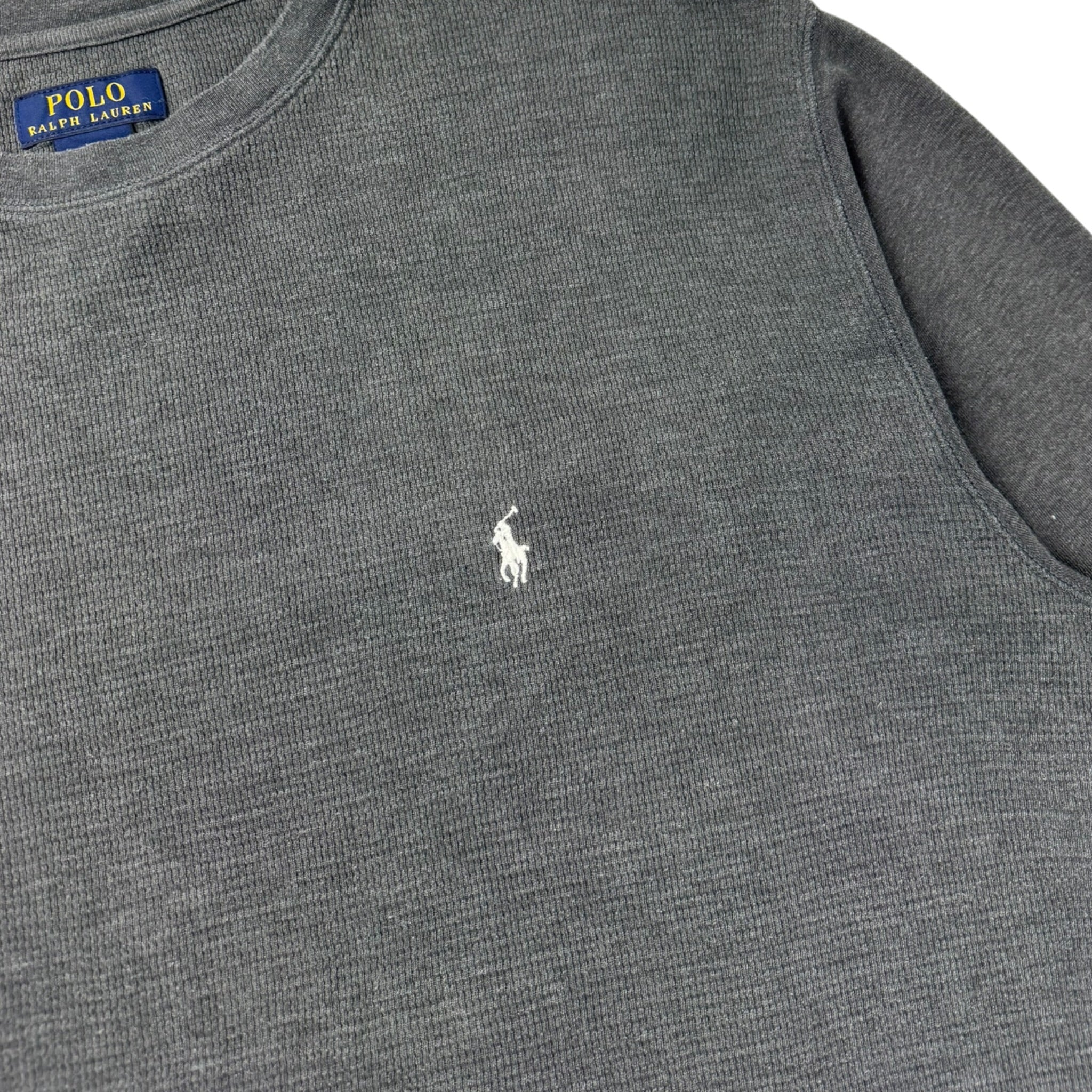 Polo Ralph Lauren Thermal Knit Longsleeve Grey
