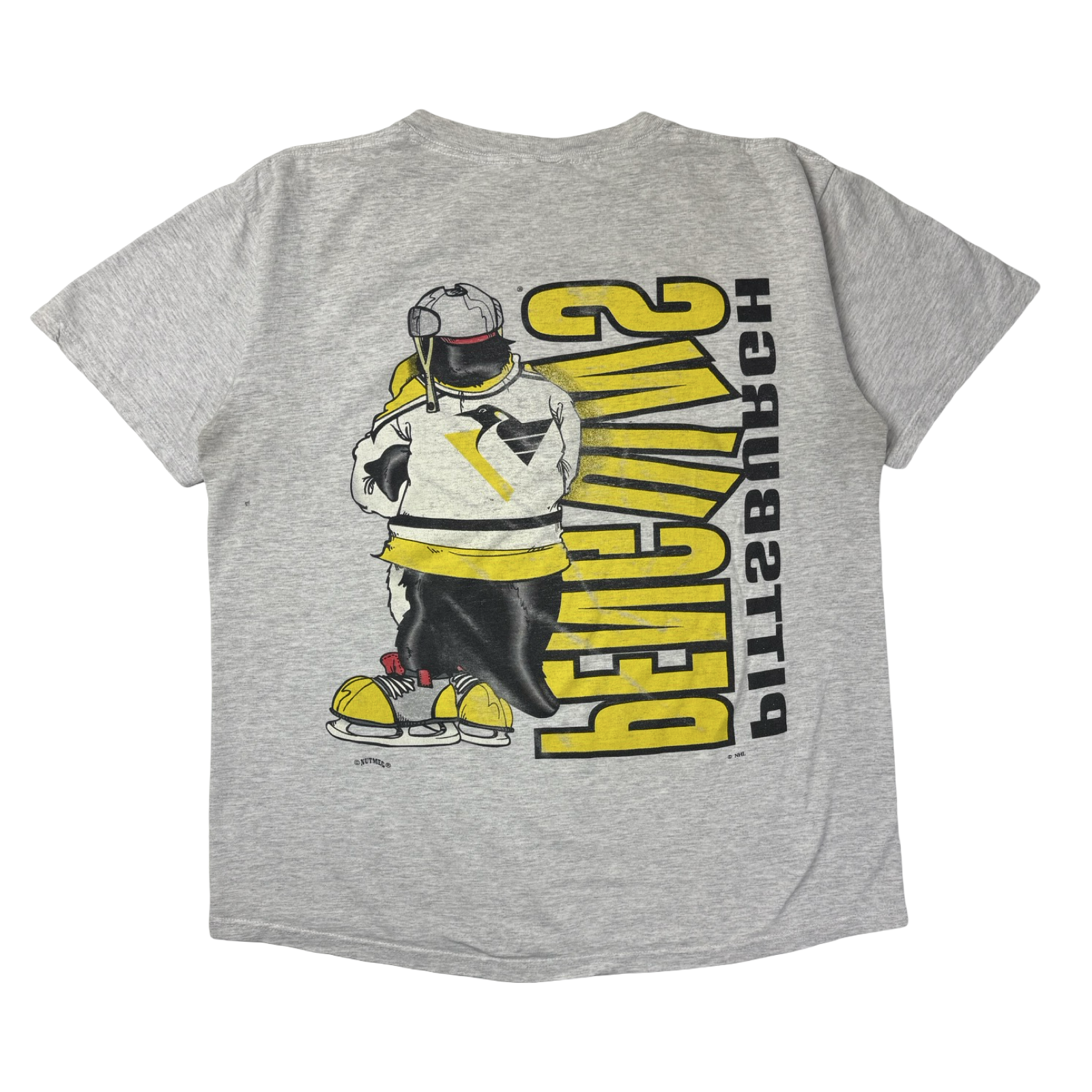 Vintage Nutmeg Pittsburgh Penguins NHL T-Shirt