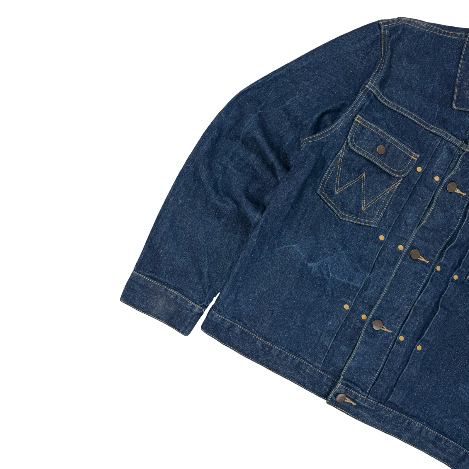 AAPE by A Bathing Ape x Wrangler Denim Jacket Dark Wash