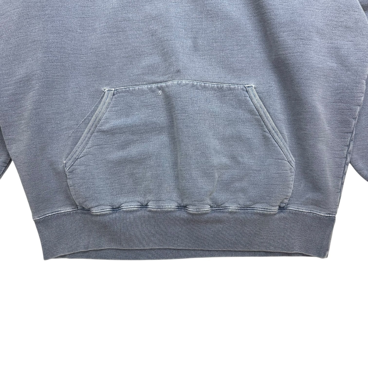 Vintage Wind River Blank Hoodie Faded Blue