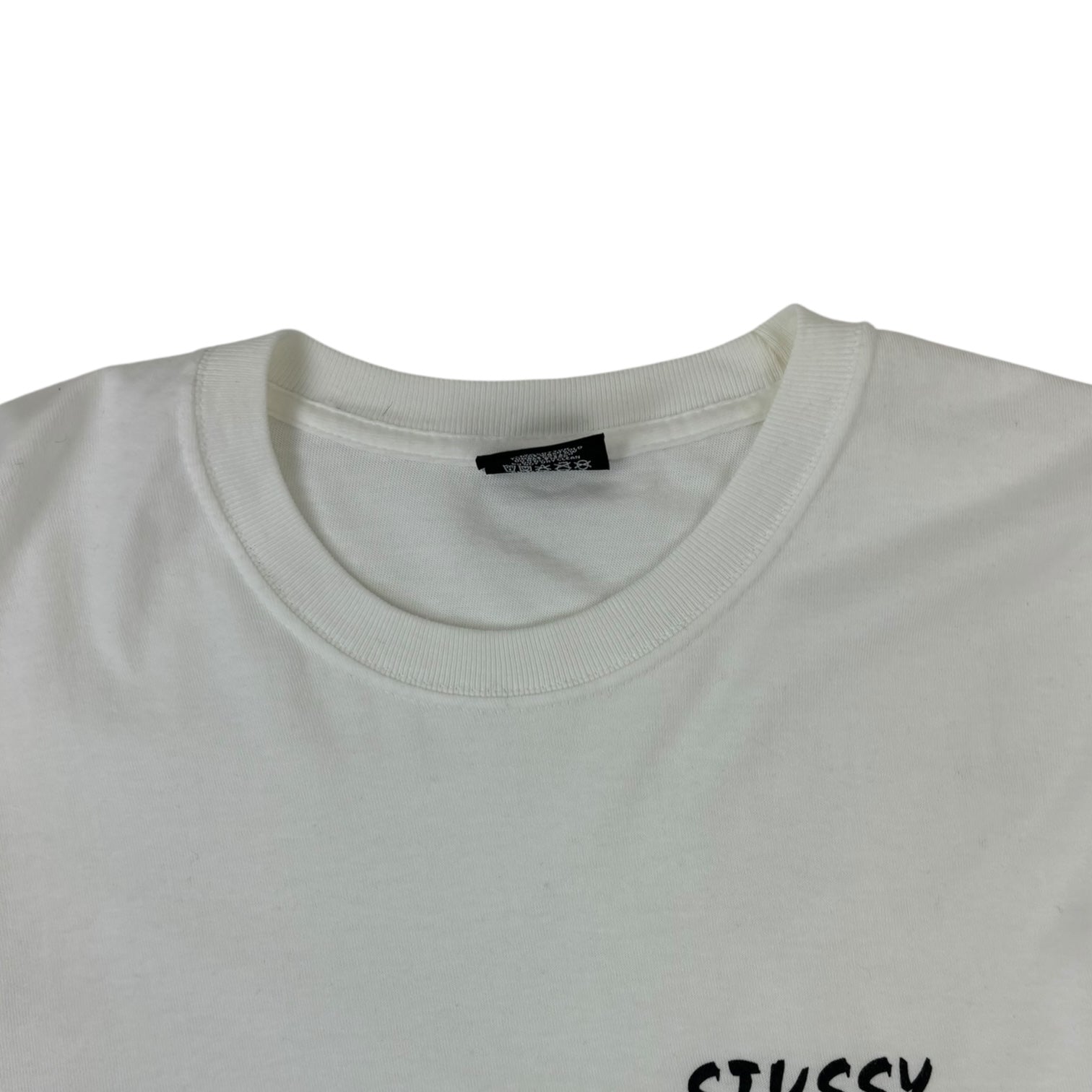 Stussy Harmony Long Sleeve T-Shirt White