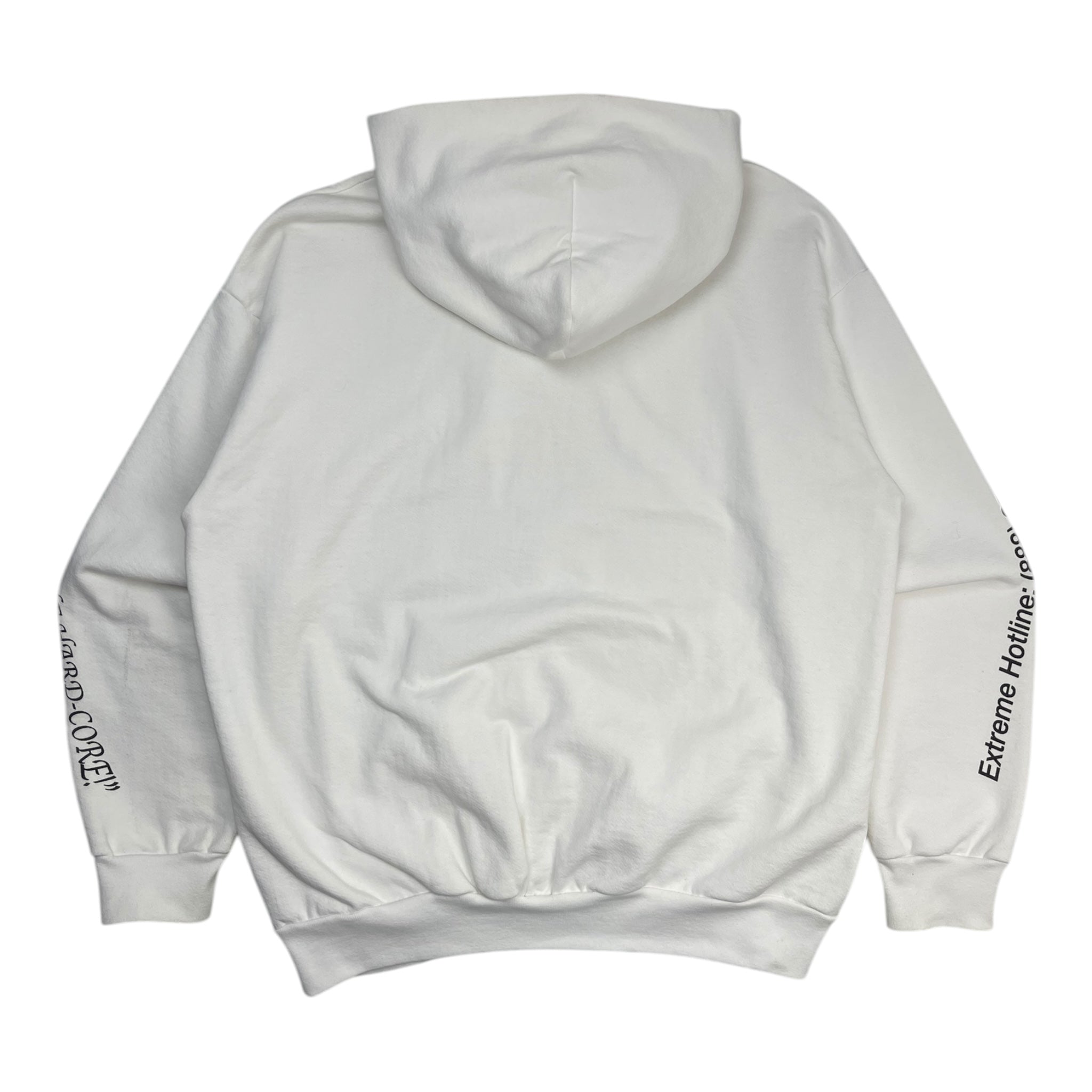 A$AP Rocky AWGE Midnight Rave Acid Hoodie White/Lime