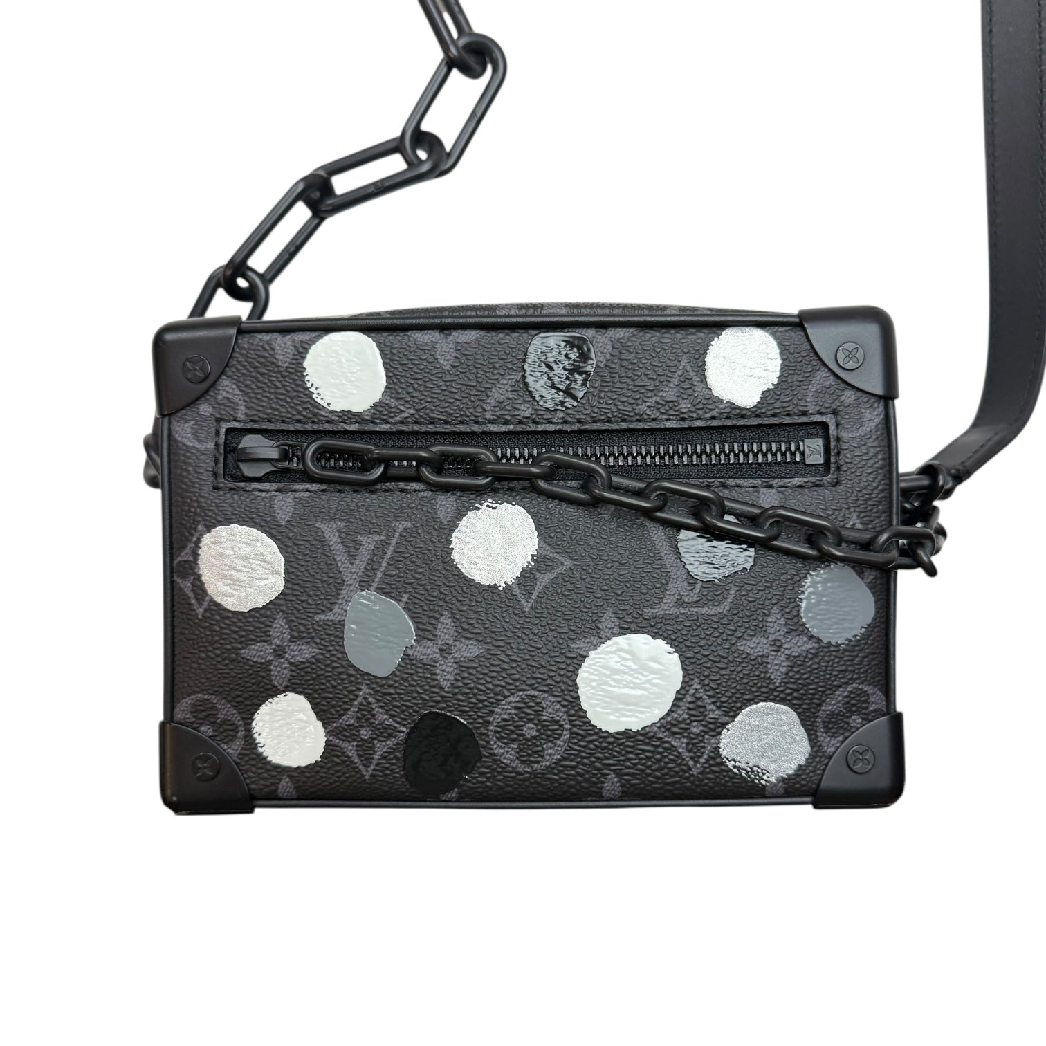 Louis Vuitton x Yayoi Kusama Monogram Eclipse Dots Mini Soft Trunk Bag