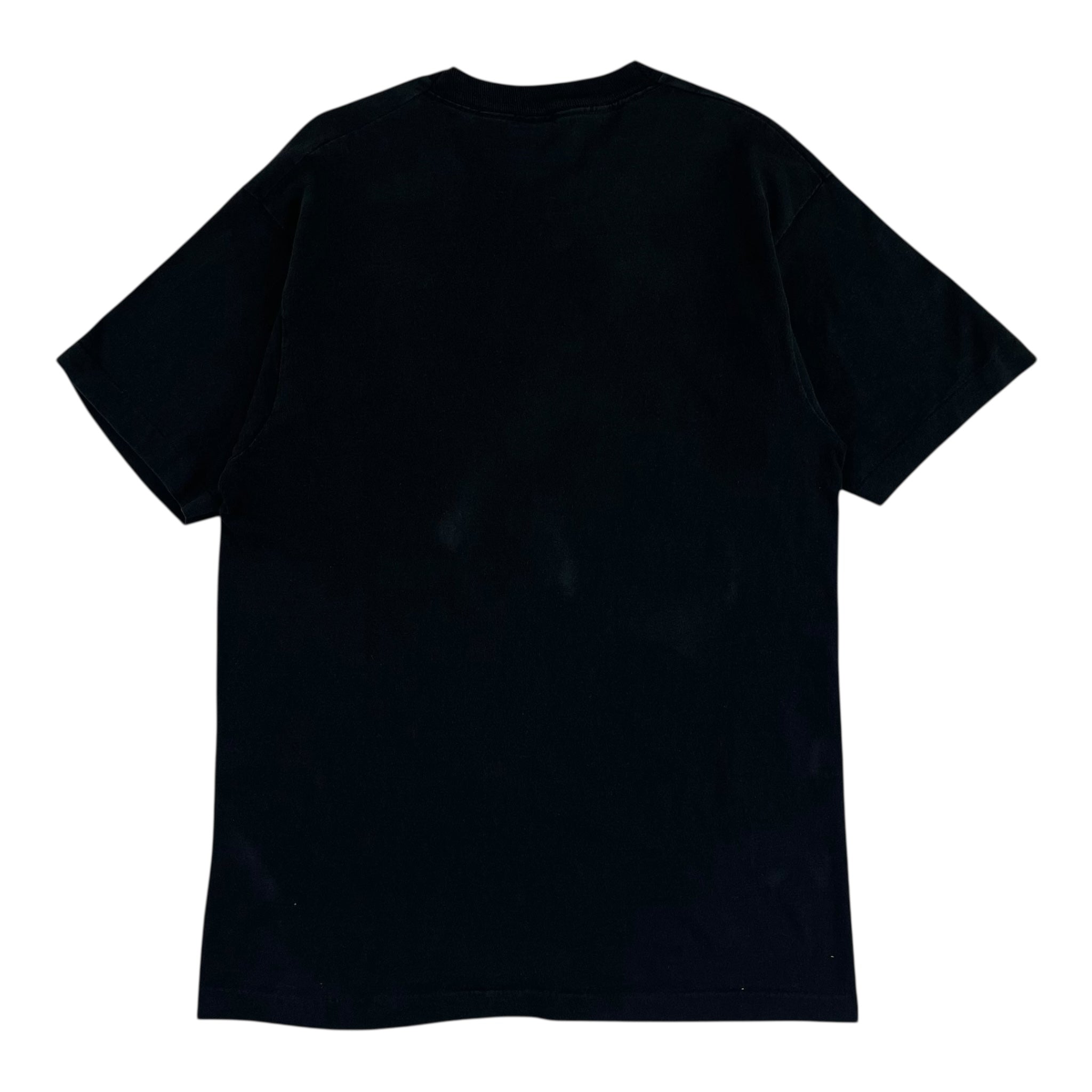 1990 Boston Celtics Larry Bird Dunk T-Shirt Black