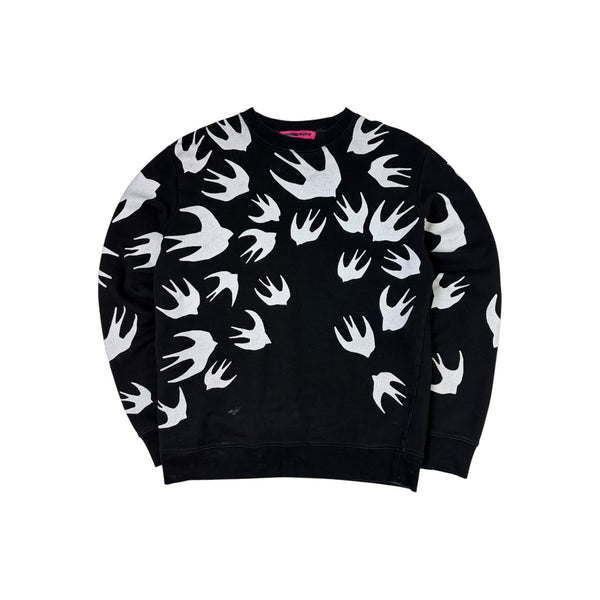 McQ Alexander McQueen Swallow Crewneck Black