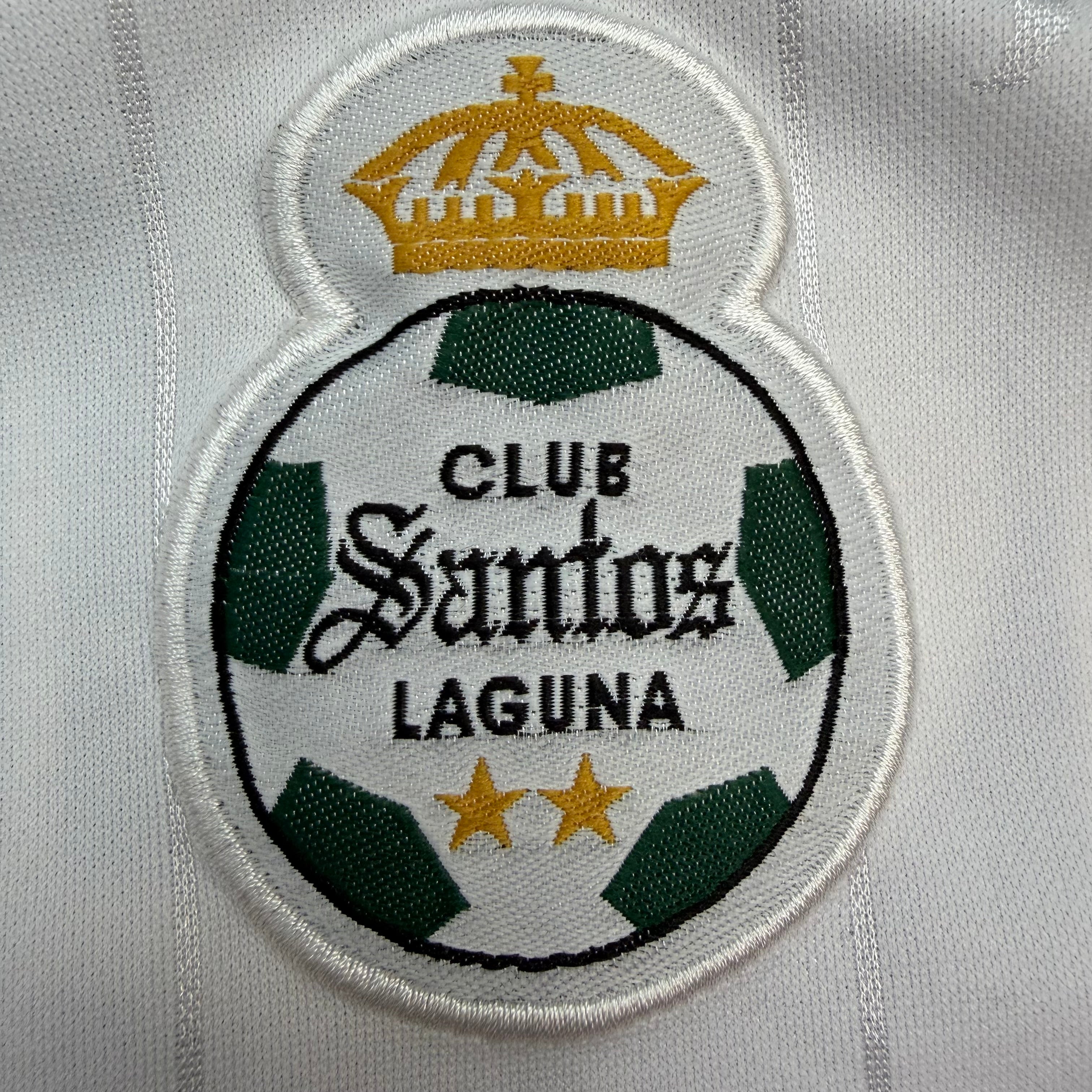 2007 Atletica Club Santos Laguna Home Jersey White/Green