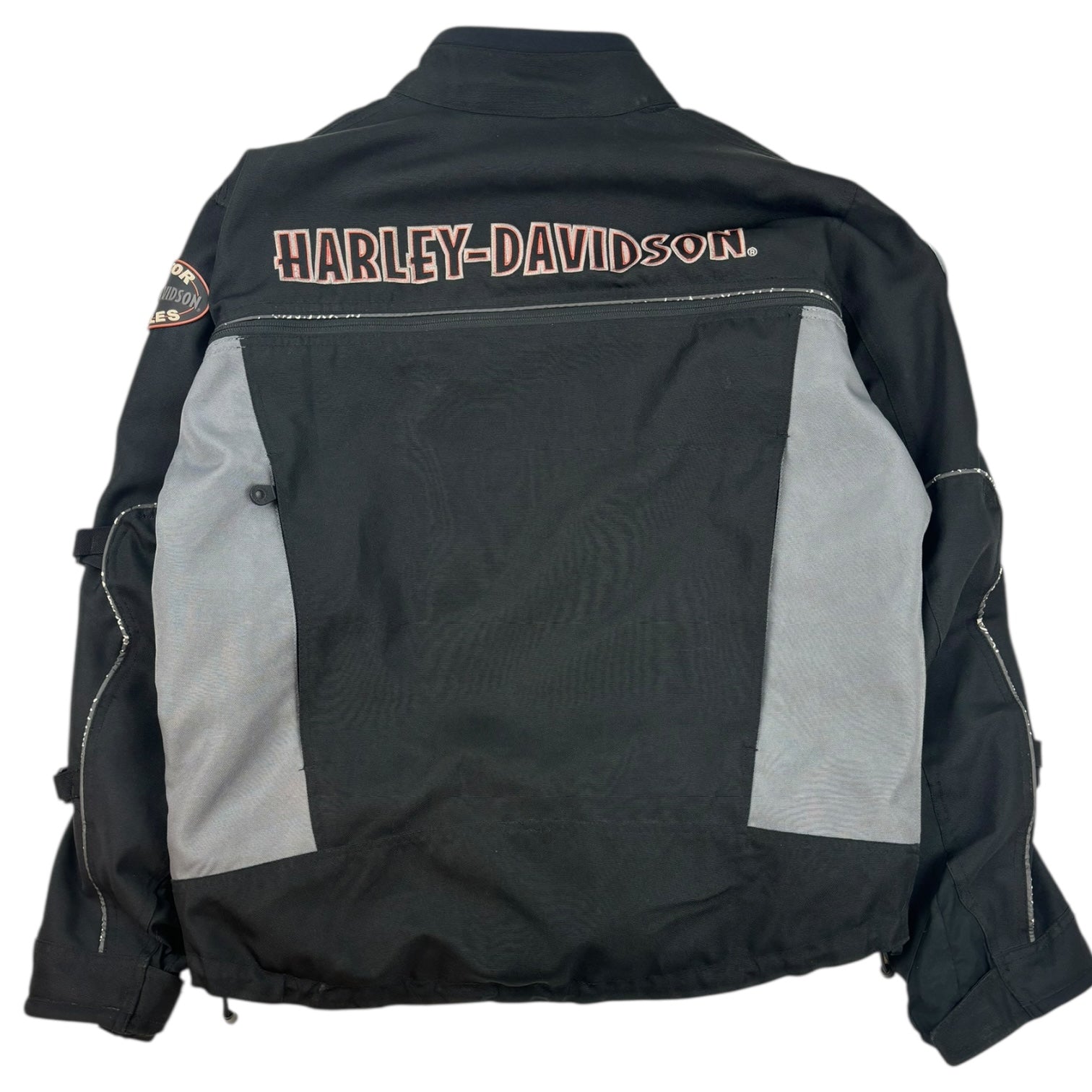Vintage Harley Davidson Motorcycles Switchback Jacket Black