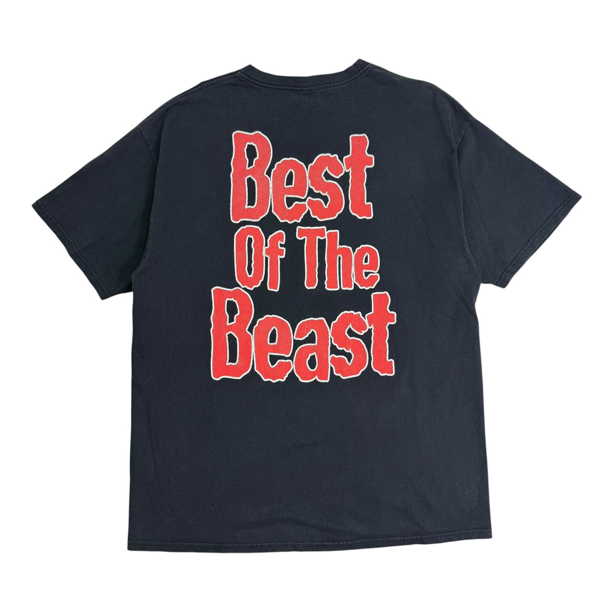Vintage Iron Maiden Best Of The Beast Tee Black