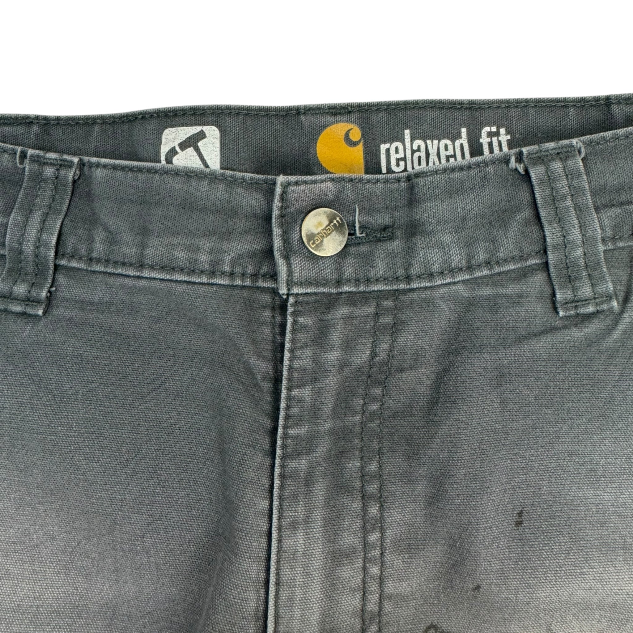 Carhartt Reinforced Knee Carpenter Pants Heavy Wash