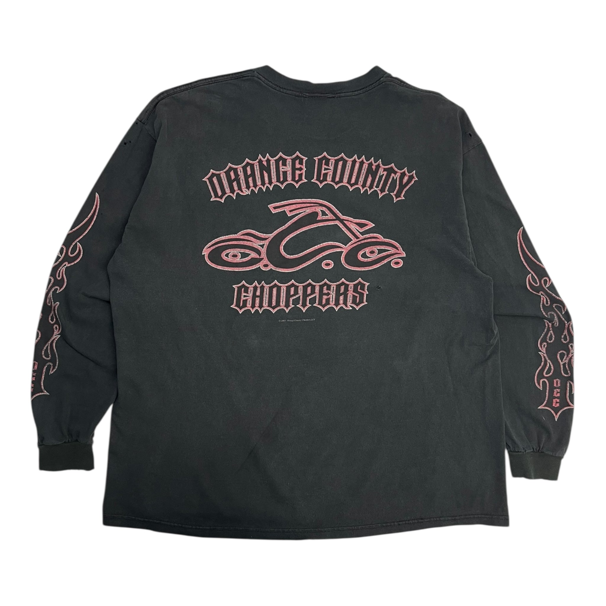 Vintage Orange County Choppers Centre Logo L/S T-Shirt