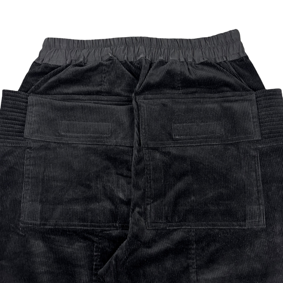 Rick Owens DRKSHDW Creatch Corduroy Cargo Pants Black