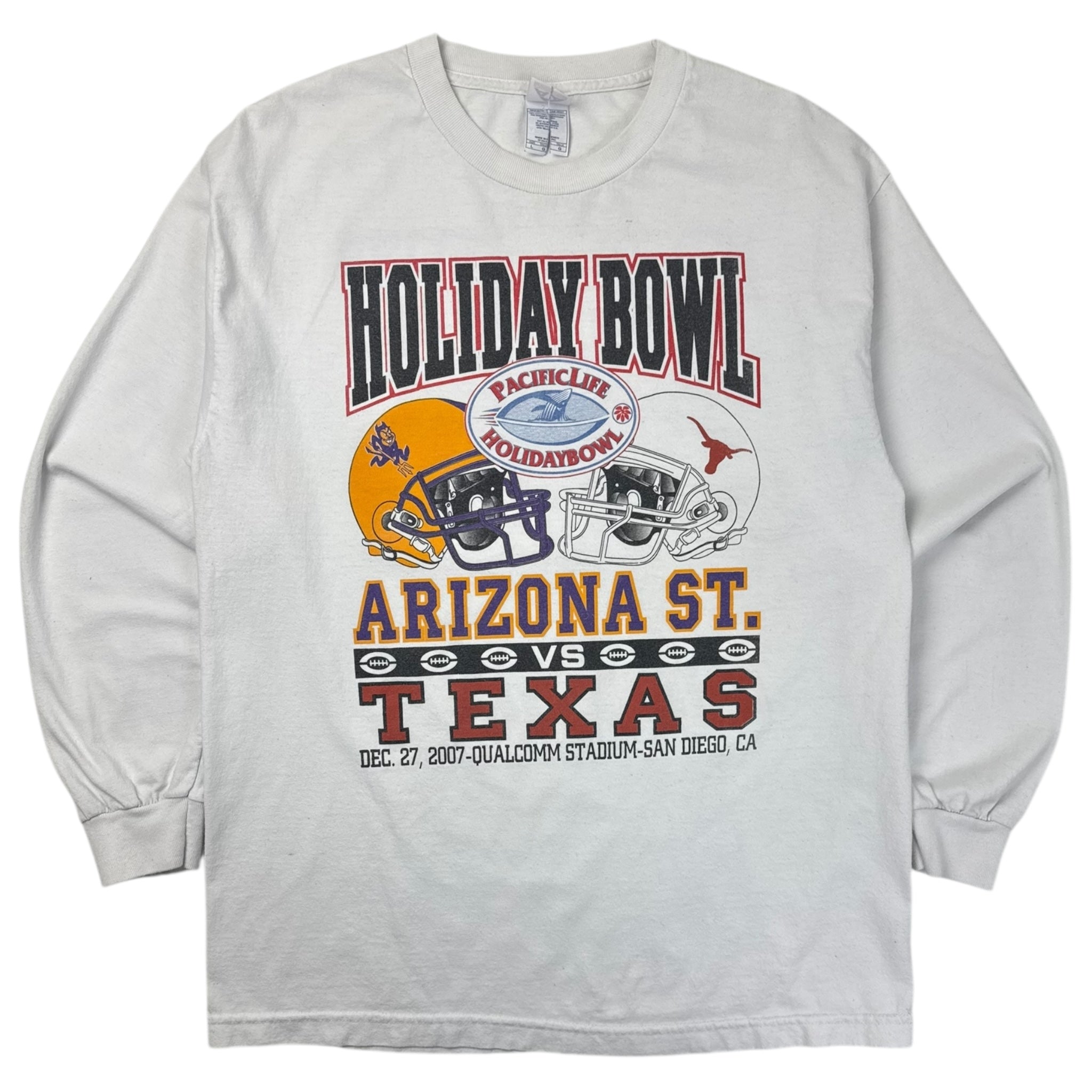 2007 Holiday Bowl Arizona VS Texas NFL Longsleeve