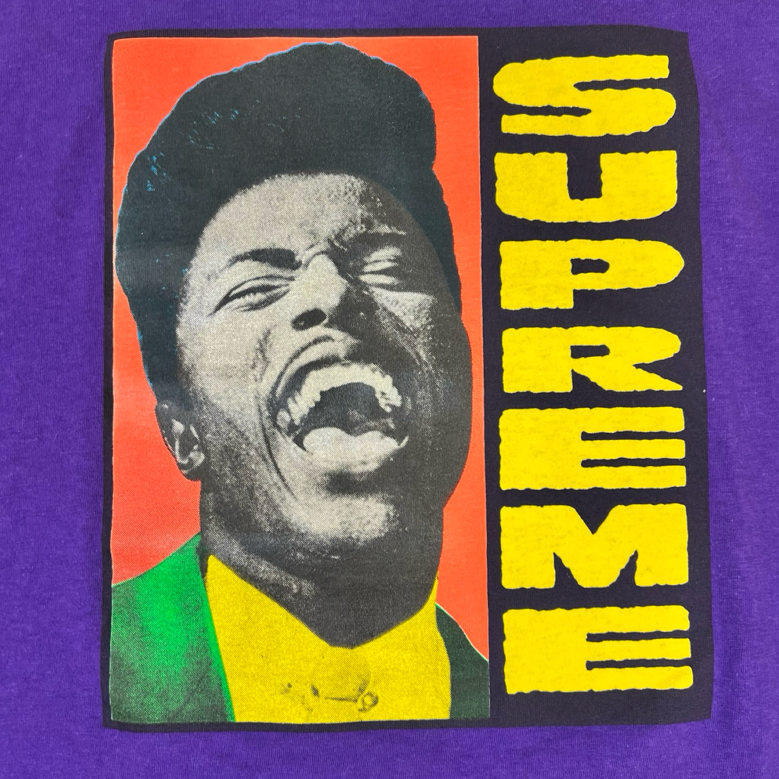 Supreme Rock Roll Little Richard T-Shirt Purple