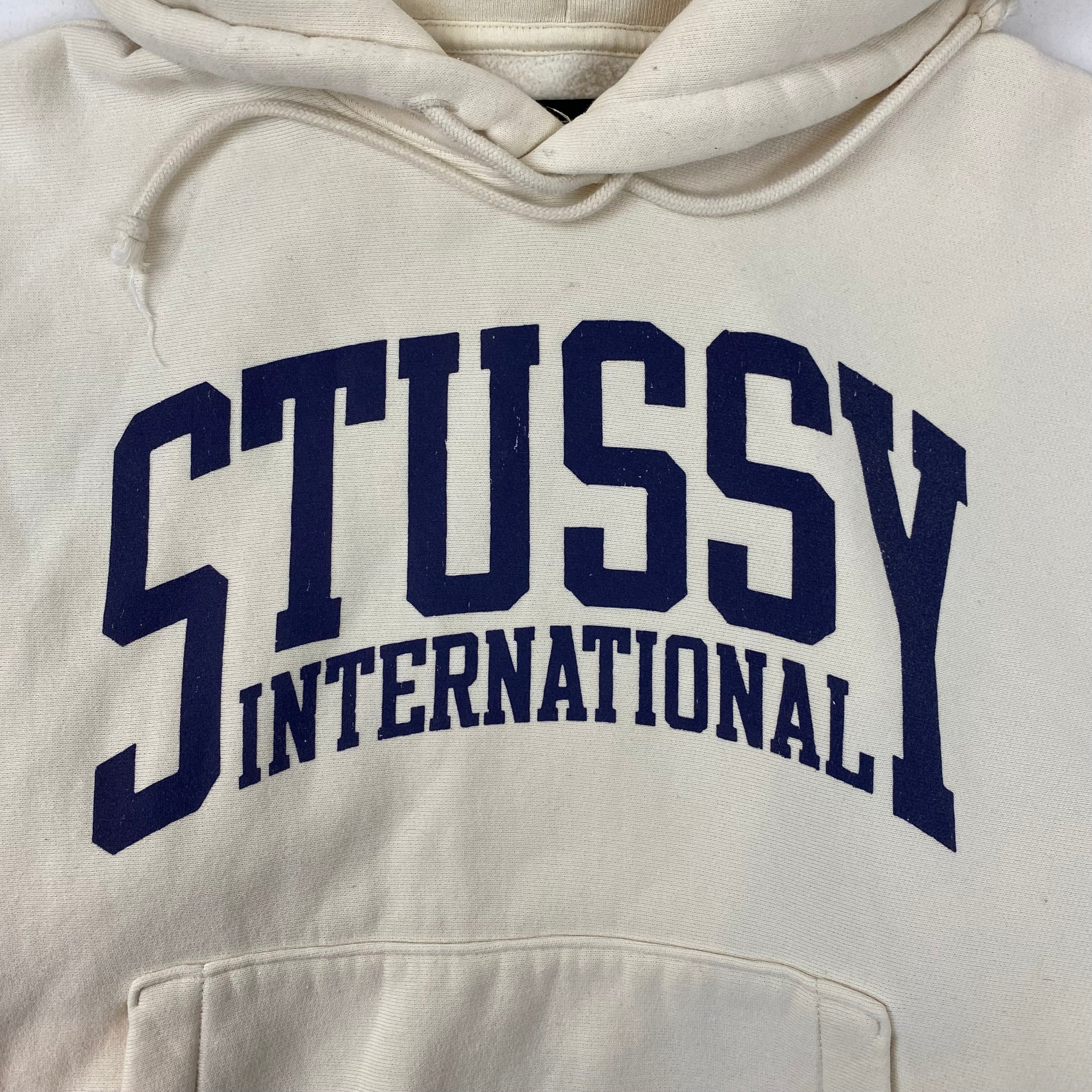 Stüssy International Hoodie Cream