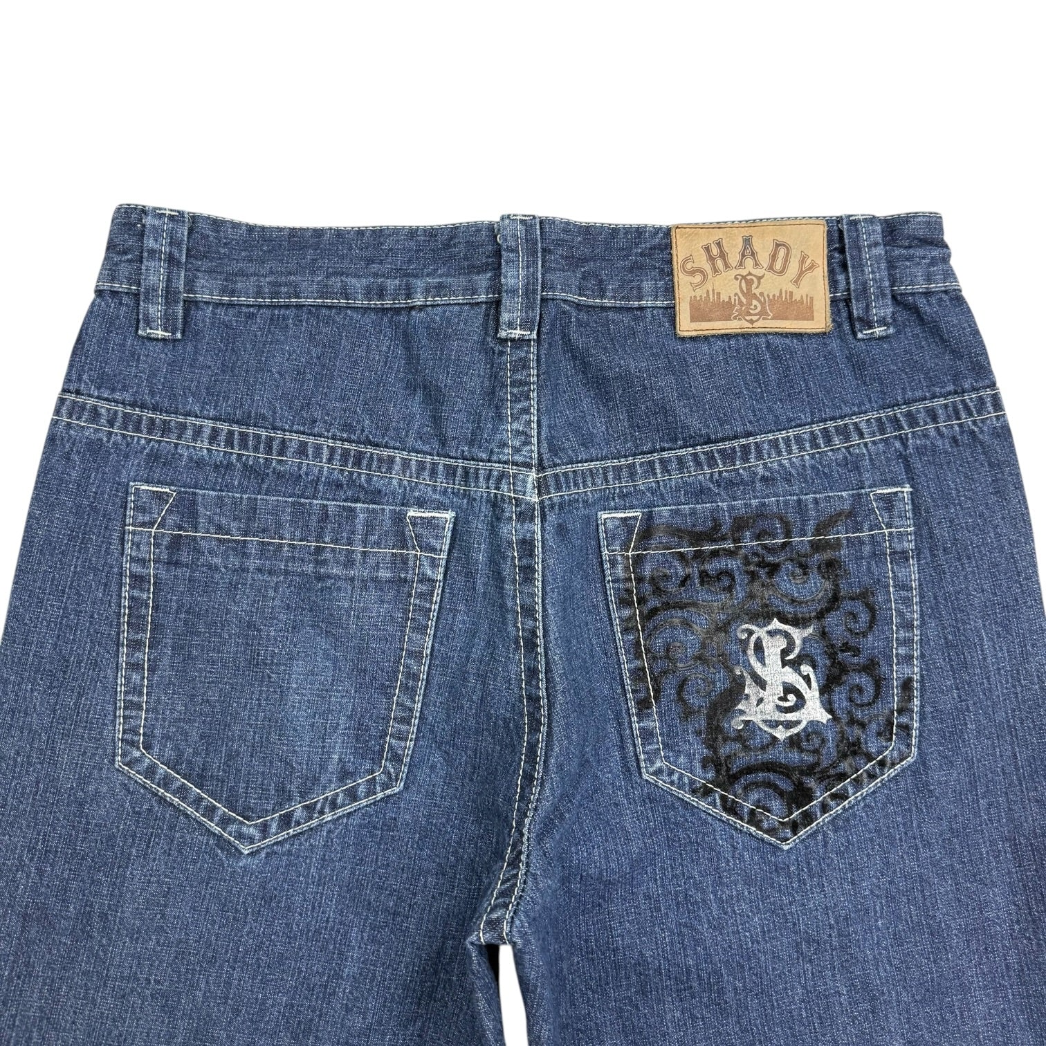 Vintage Shady Authentic Apparel Denim Pants Dark Wash