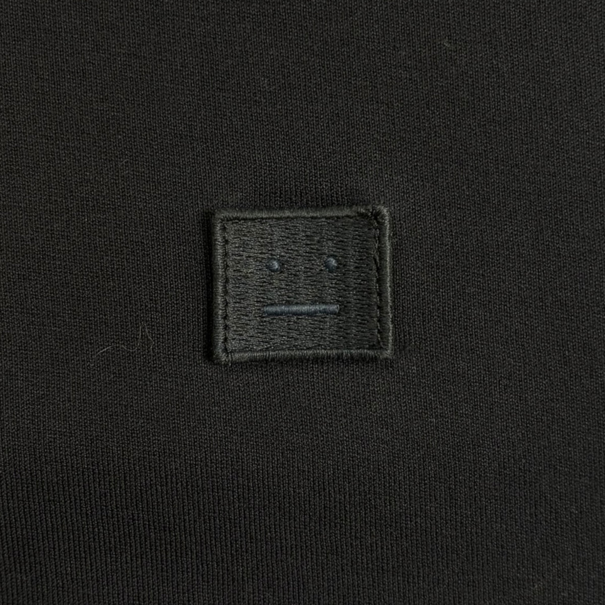 Acne Studios Nash Face-Logo T-Shirt Black