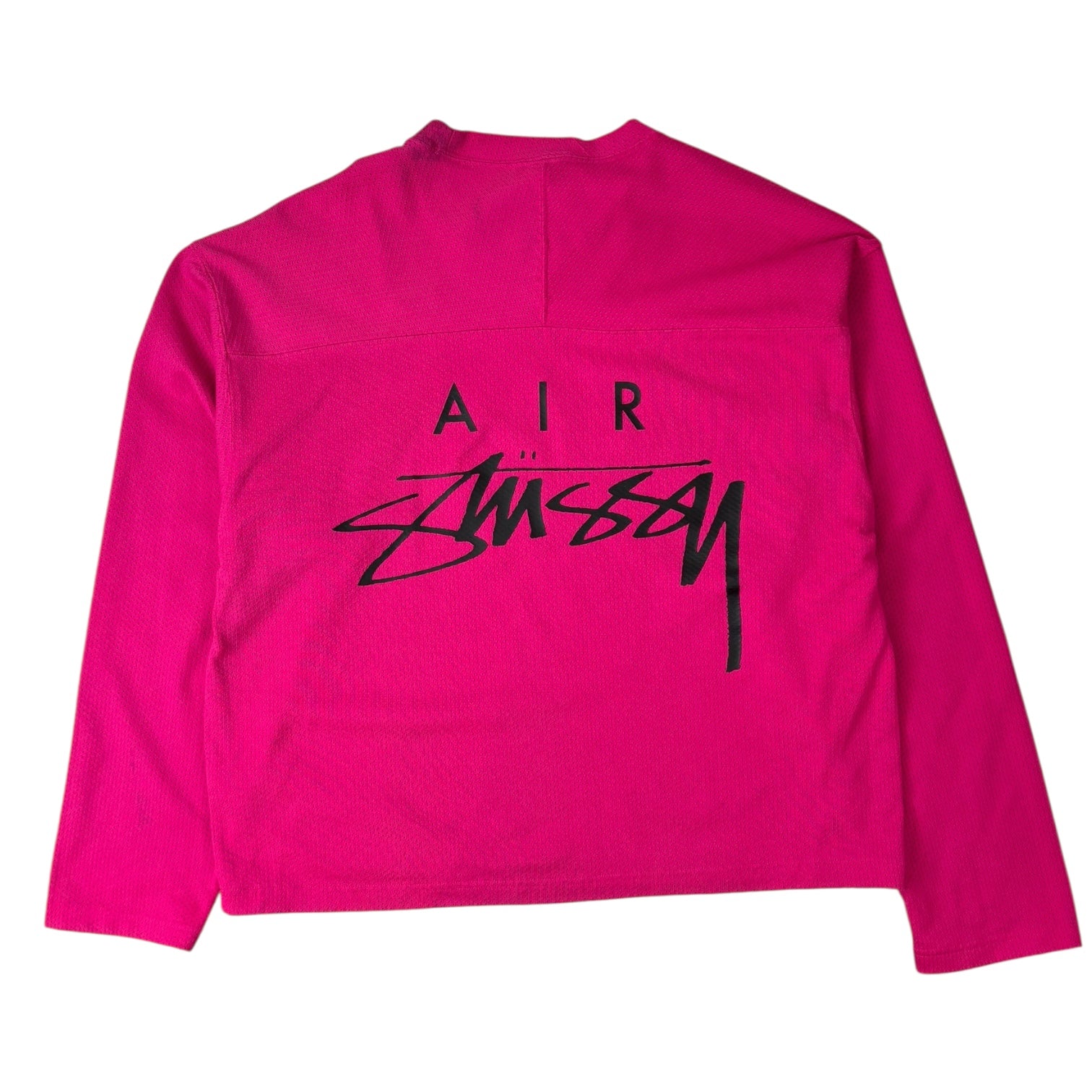 Stussy x Nike Dri-Fit Mesh Jersey Fireberry
