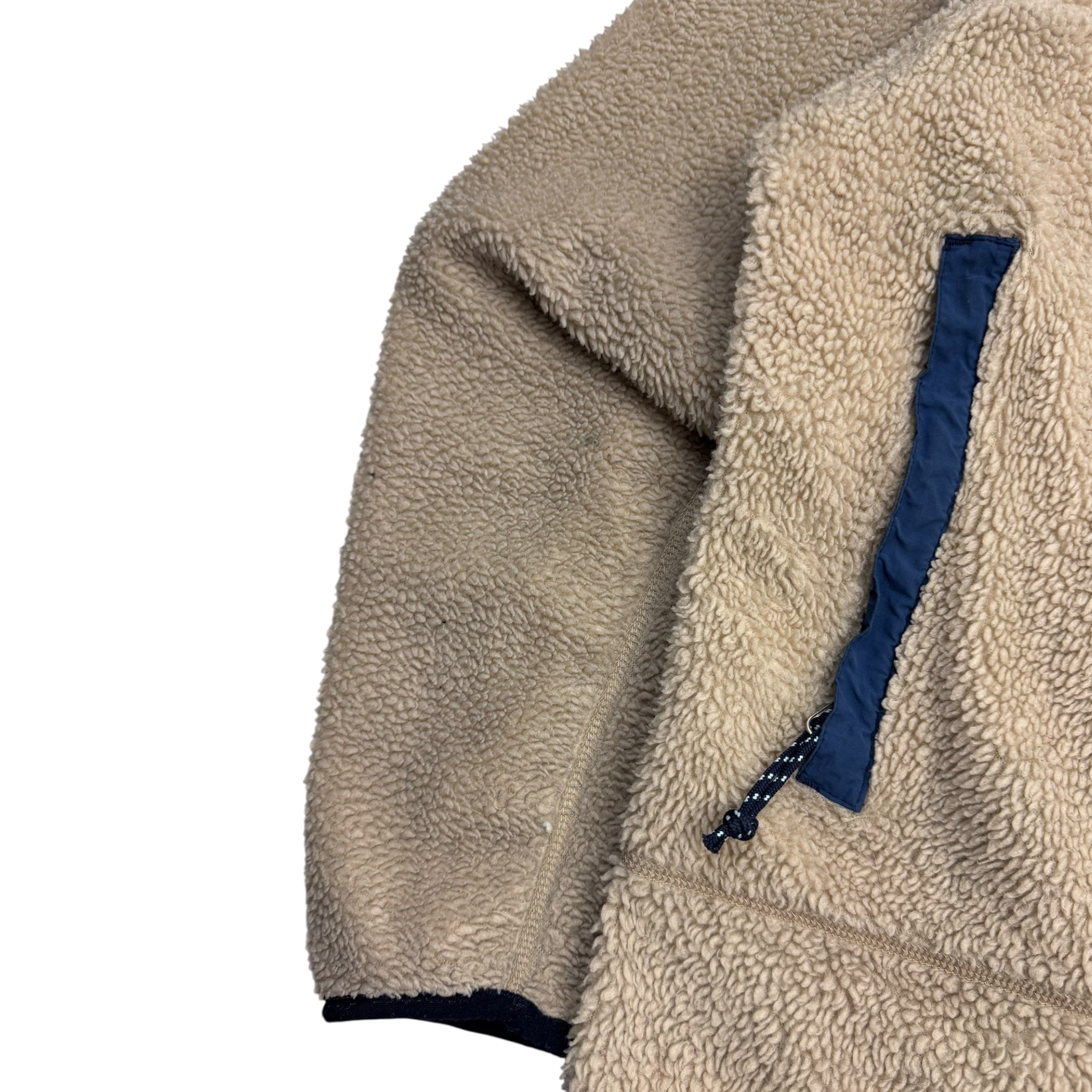 Vintage Patagonia Full Zip Fleece Oatmeal