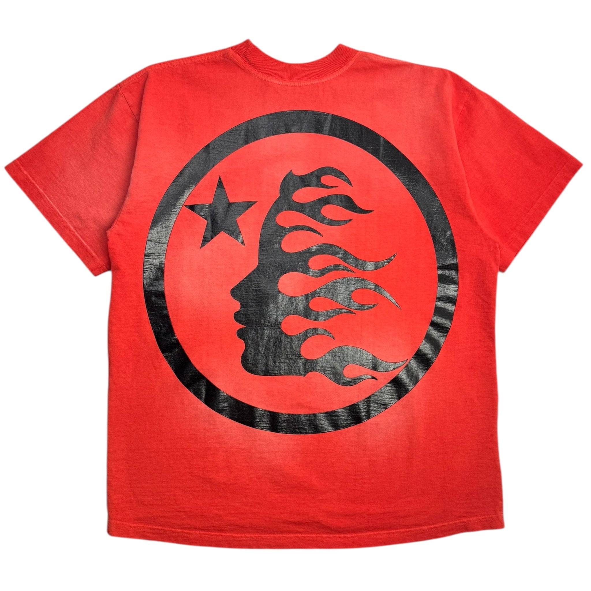 Hellstar Sports Core Logo Gel T-Shirt Orange