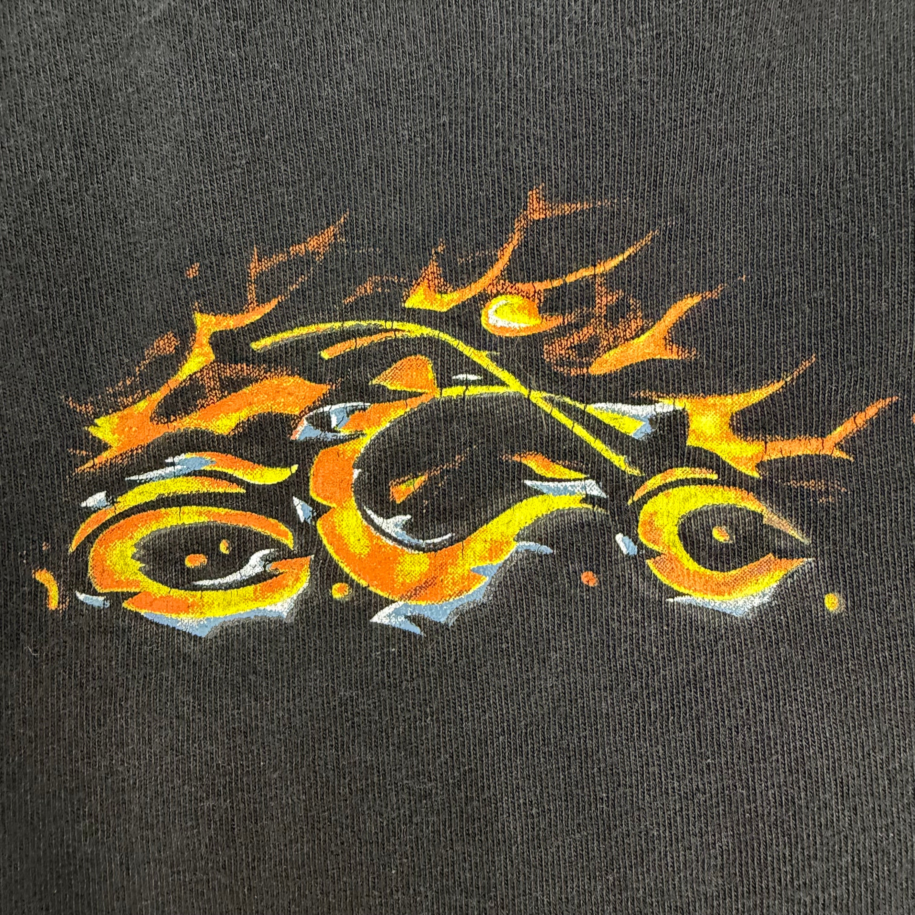 Vintage Orange County Choppers Biker Longsleeve Black
