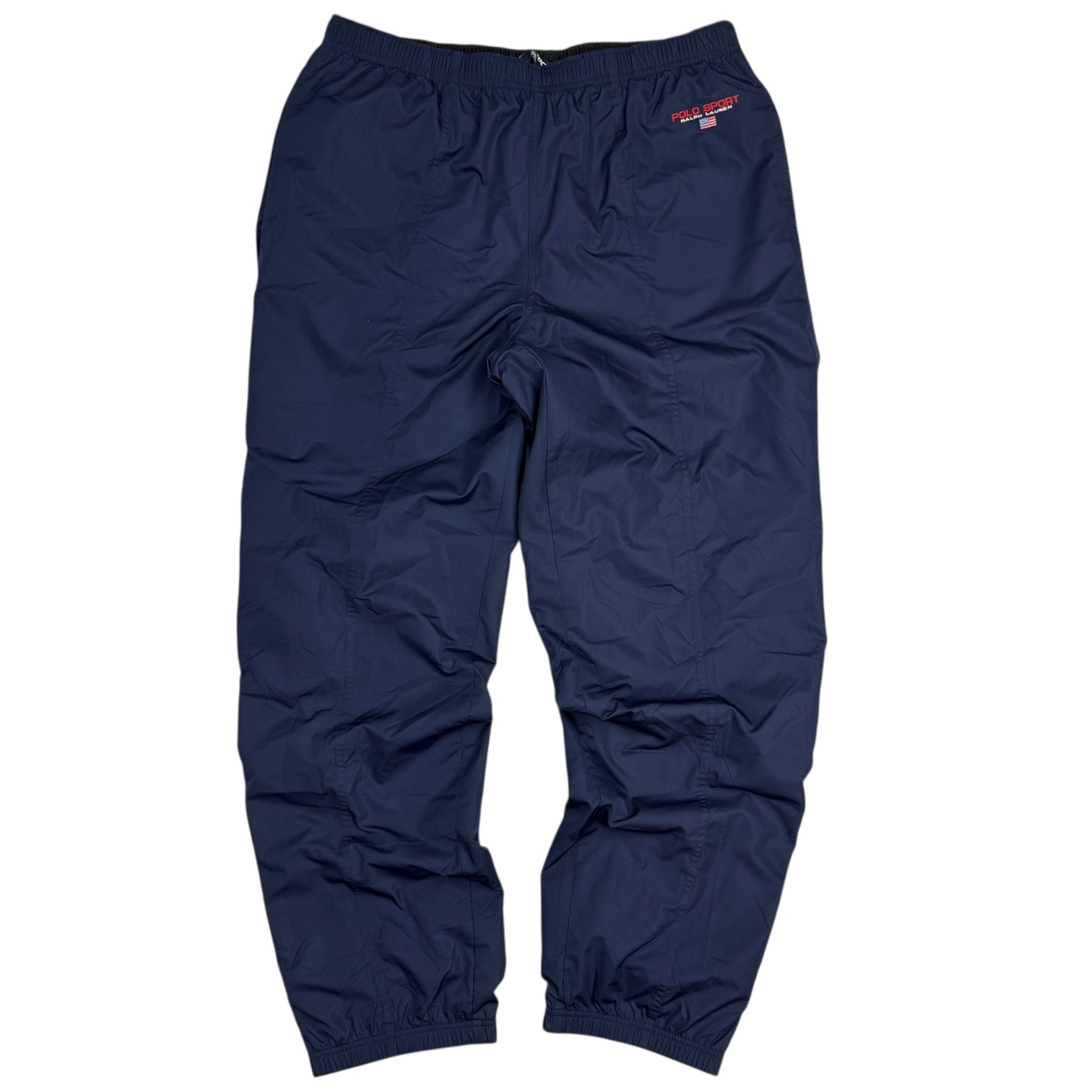 Vintage Polo Sport Nylon Track Pants Navy