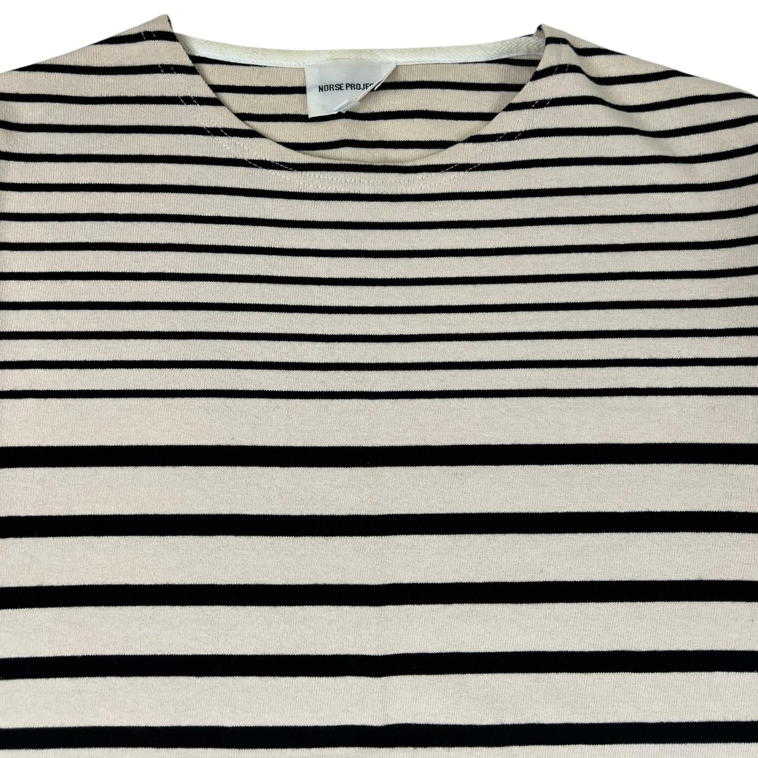 Norse Projects Inge T-Shirt Cream/Black Stripes