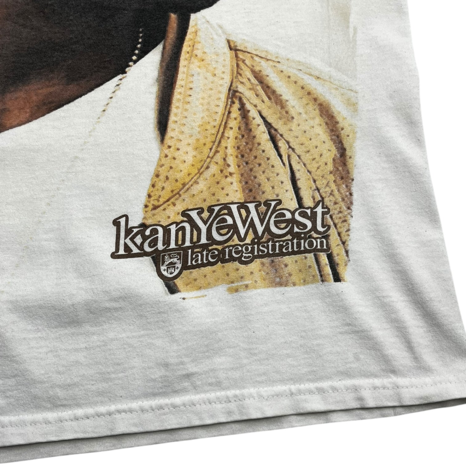 Vintage Kanye West Late Registration Big Face Tee White