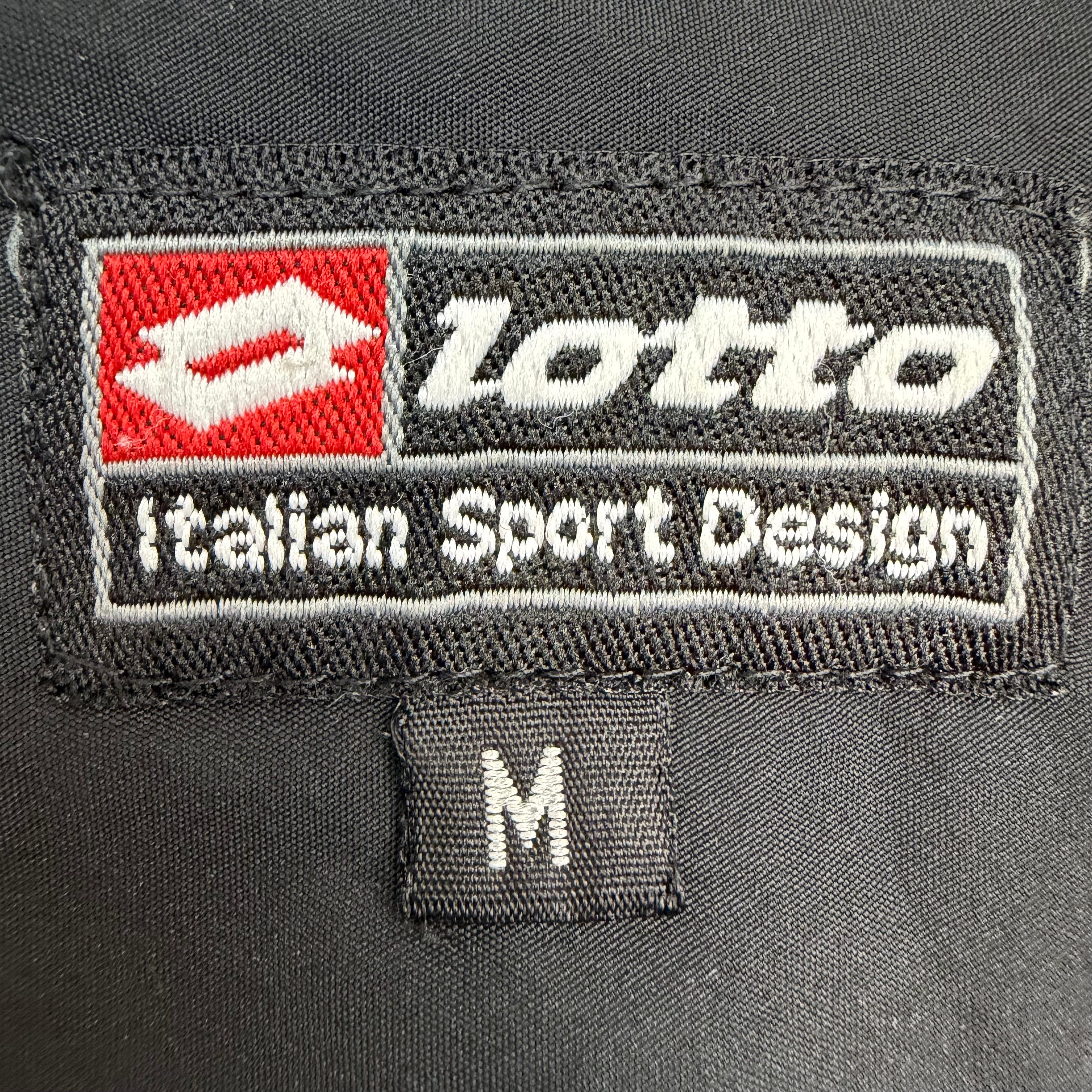 2002-03 Juventus Lotto Track Jacket Black