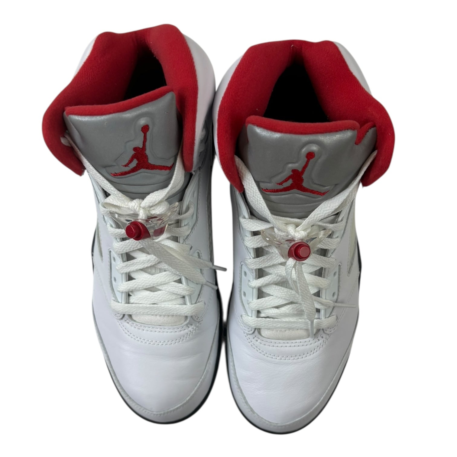 Jordan 5 Retro Fire Red Silver Tongue (Used)
