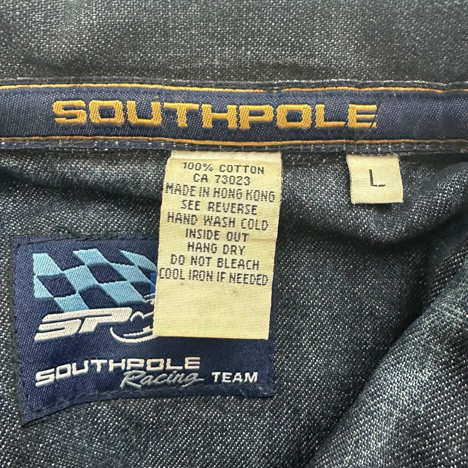 Vintage Southpole Racing Team Denim Jacket