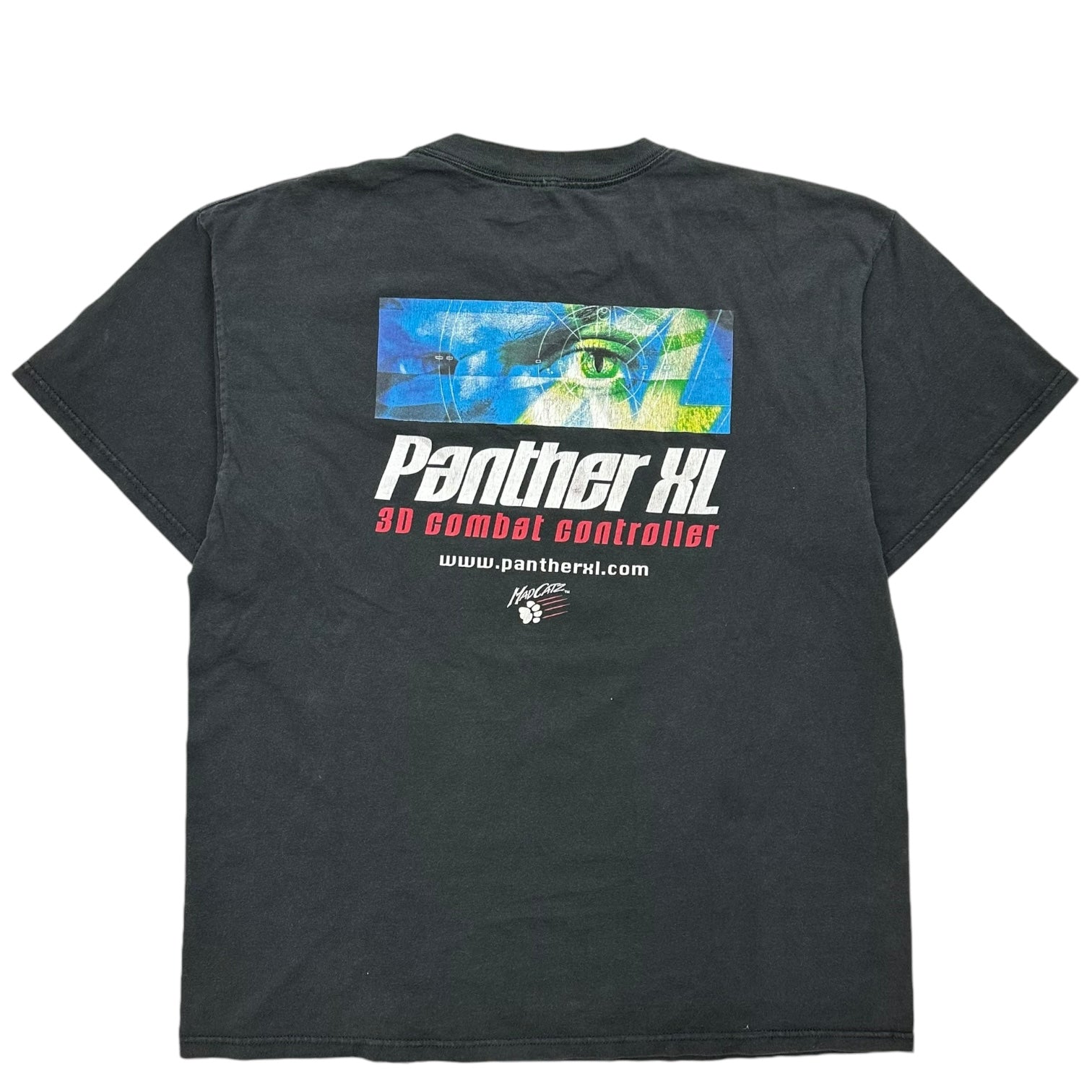 Vintage Panther XL 3D Combat Controller Tee Black