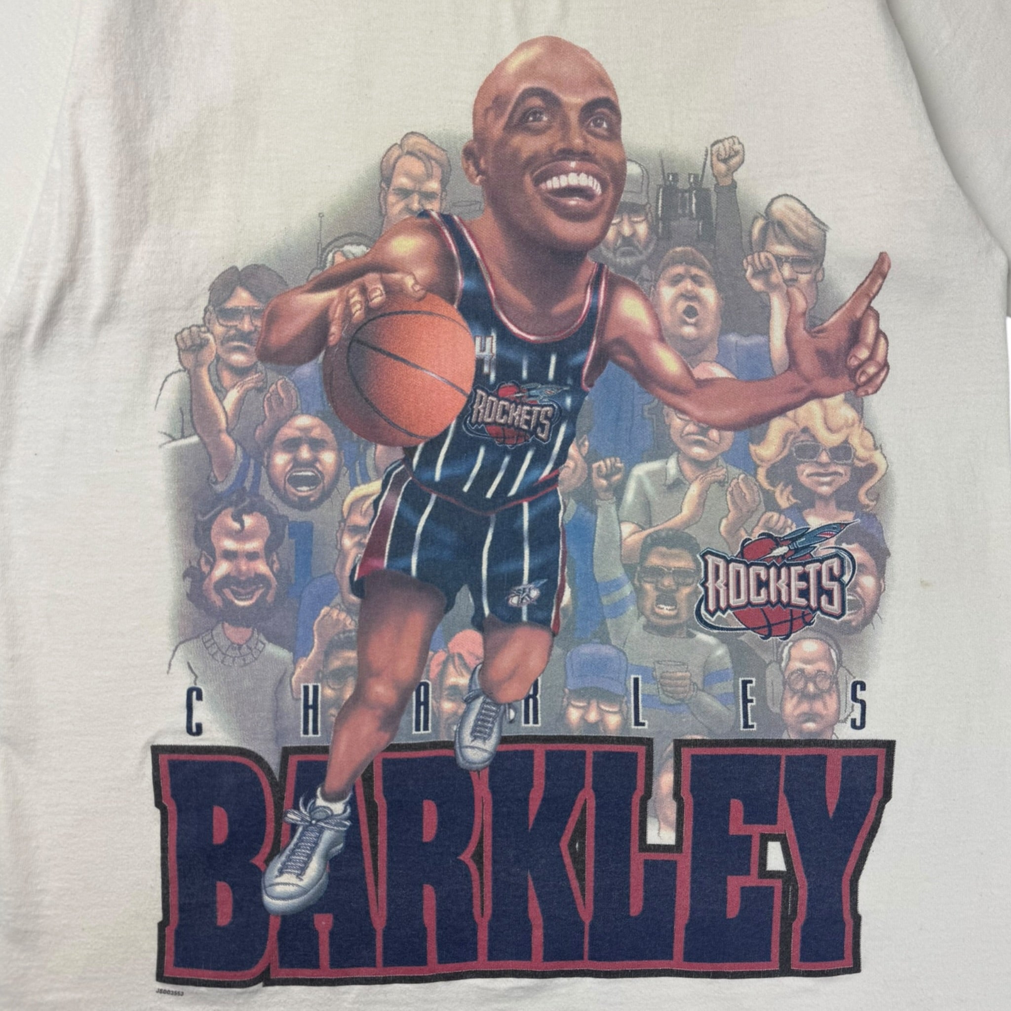 Vintage Houston Rockets Charles Barkley NBA T-Shirt