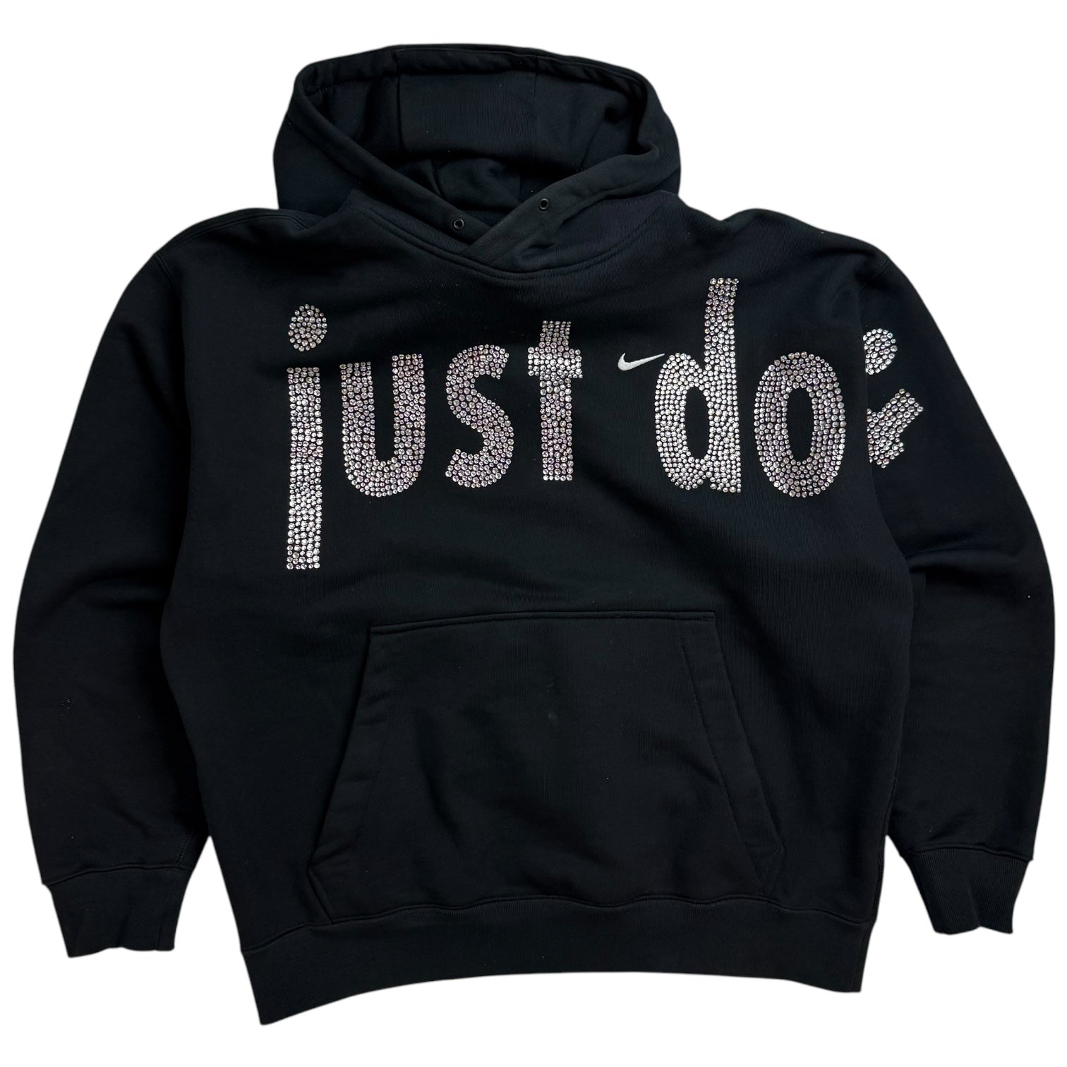 Nike x Cactus Plant Flea Market Just Do It Crystal Hoodie Black