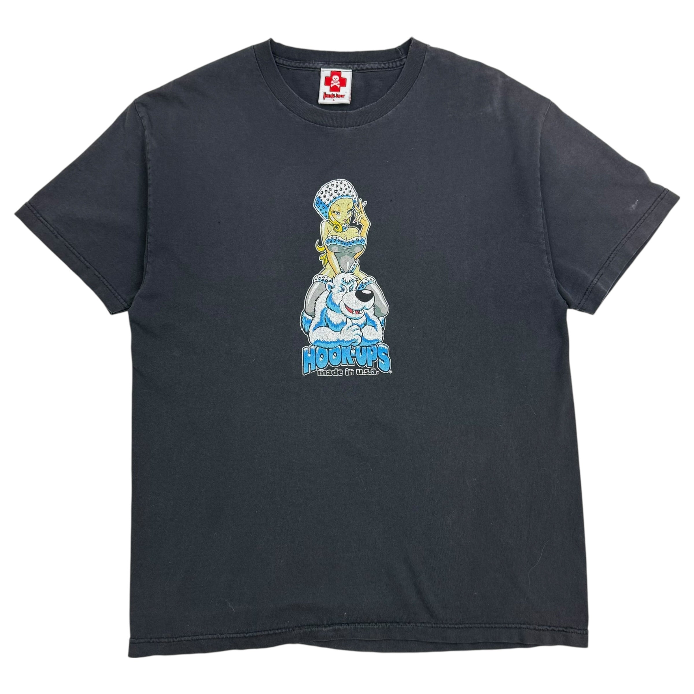 Vintage Hookups Polar Bear Tee Black