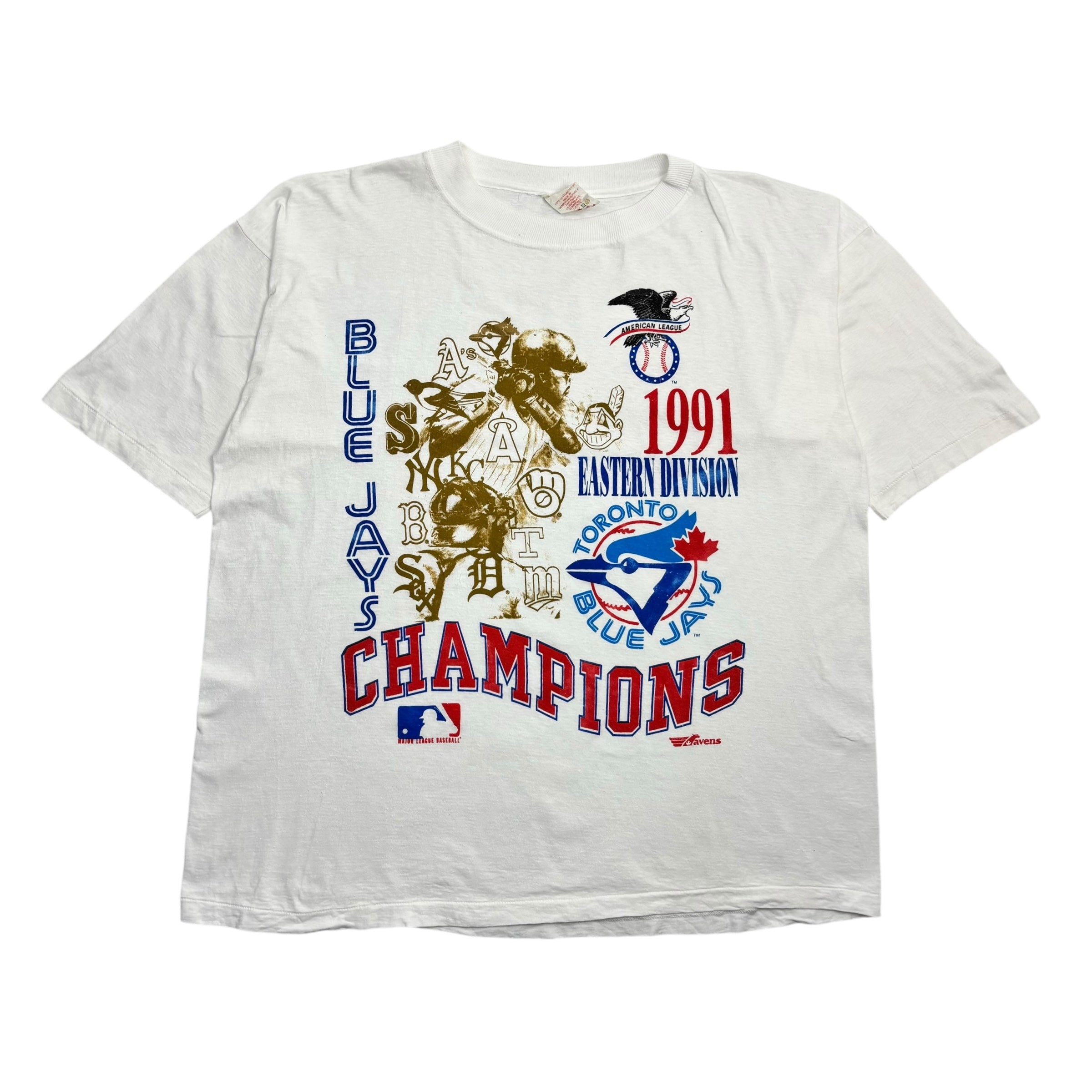 1991 Toronto Blue Jays Eastern Division Champions Tee