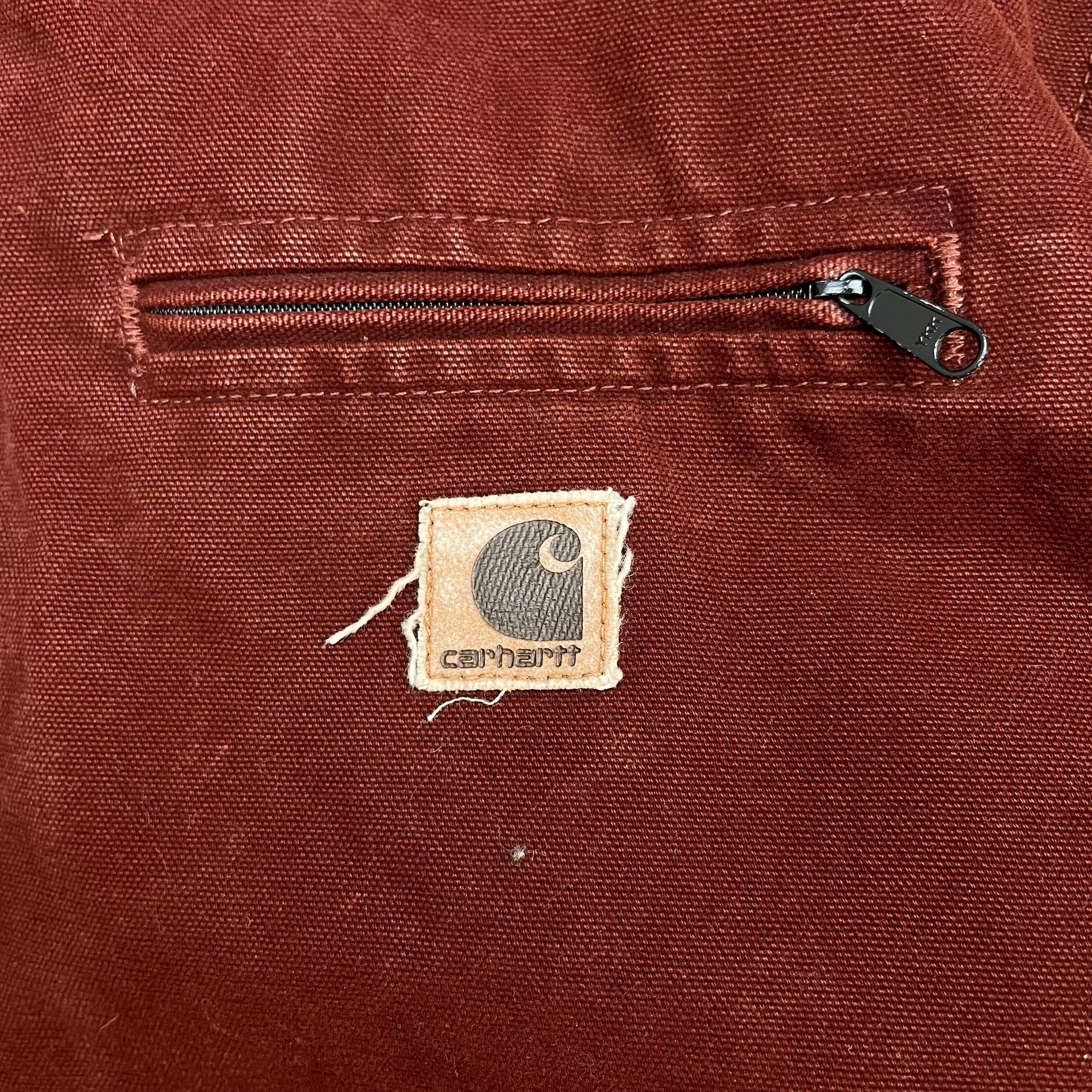 Vintage Carhartt Sierra Sherpa Lined Clay