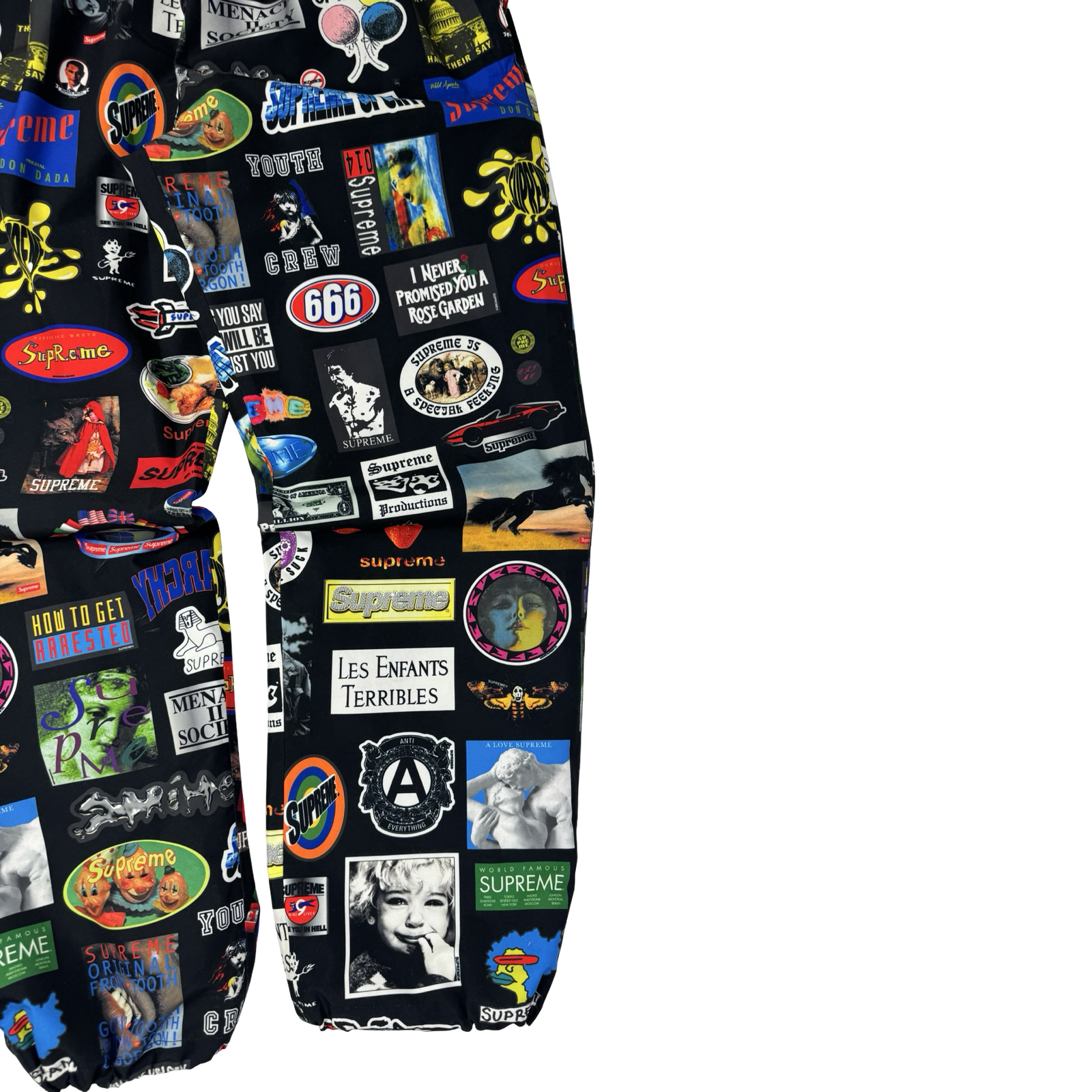 Supreme Gore-Tex Stickers Pant Bottoms