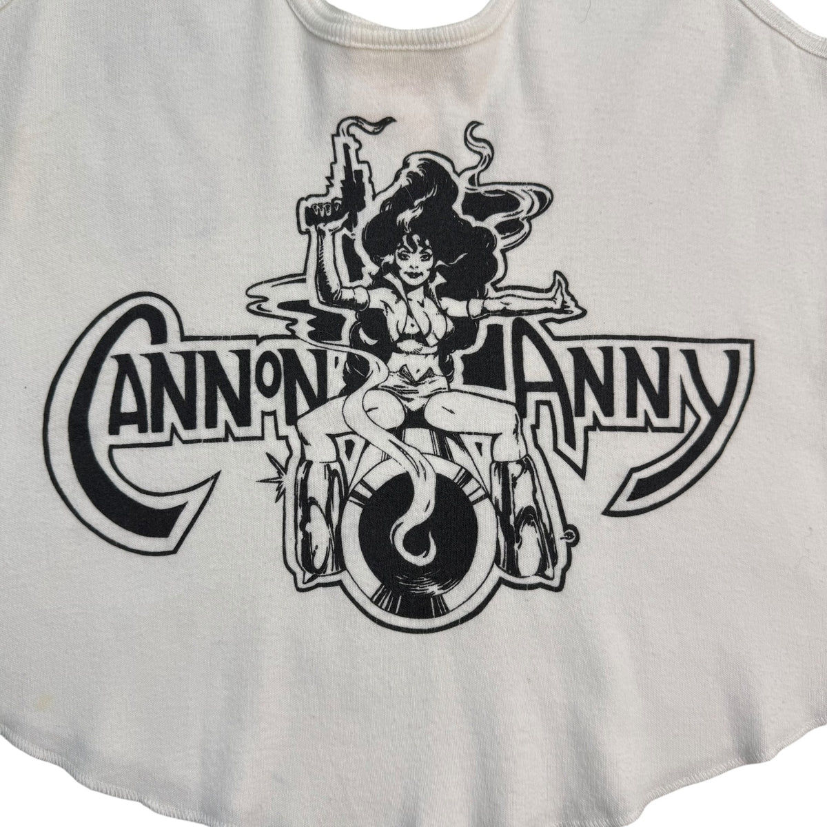 (W) Vintage Cannon Anny Tank Top White