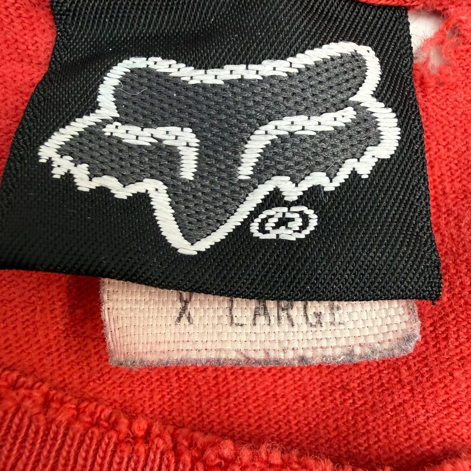 Vintage Fox Brand Tee Red