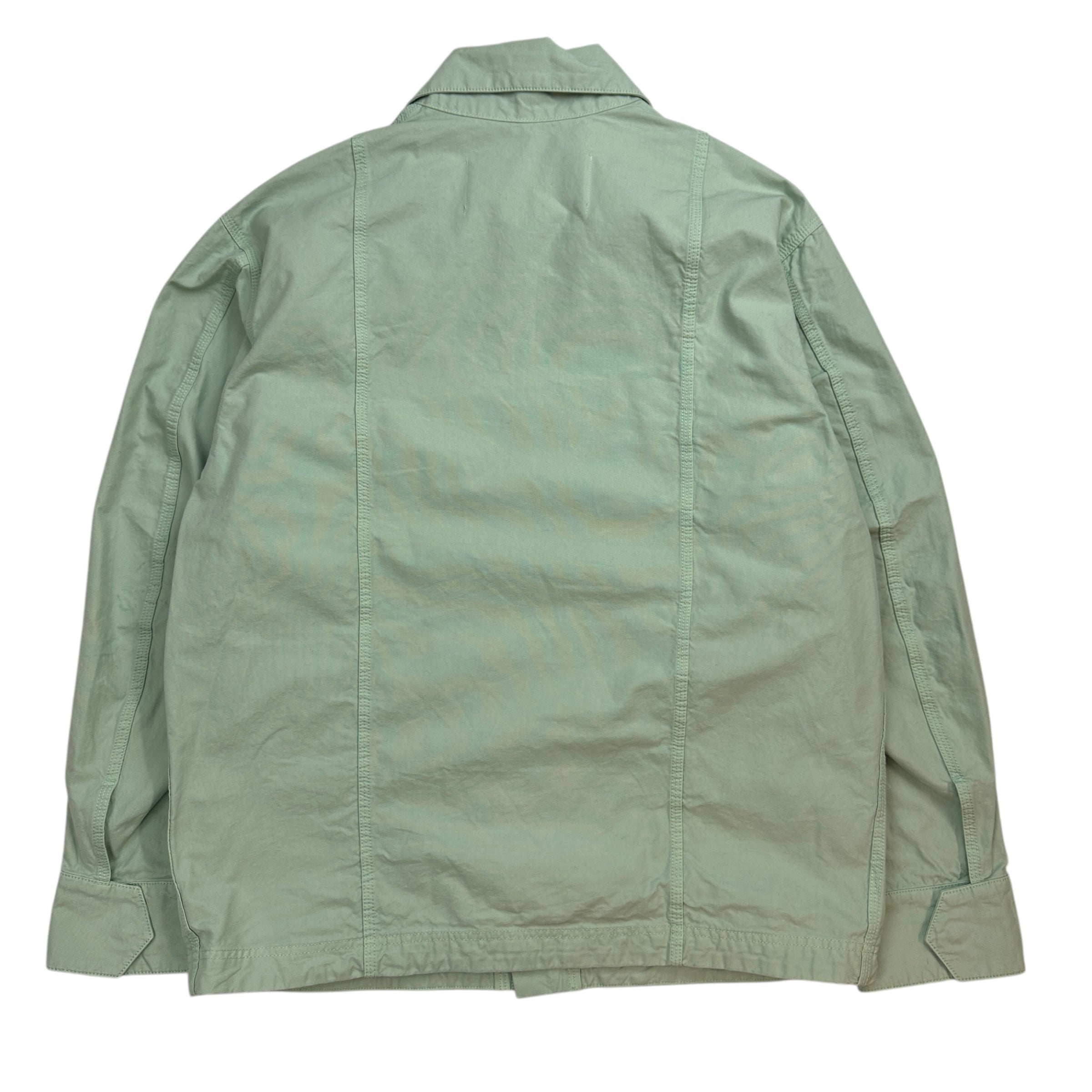 Ami Paris Pocket Detail Work Jacket Seafoam